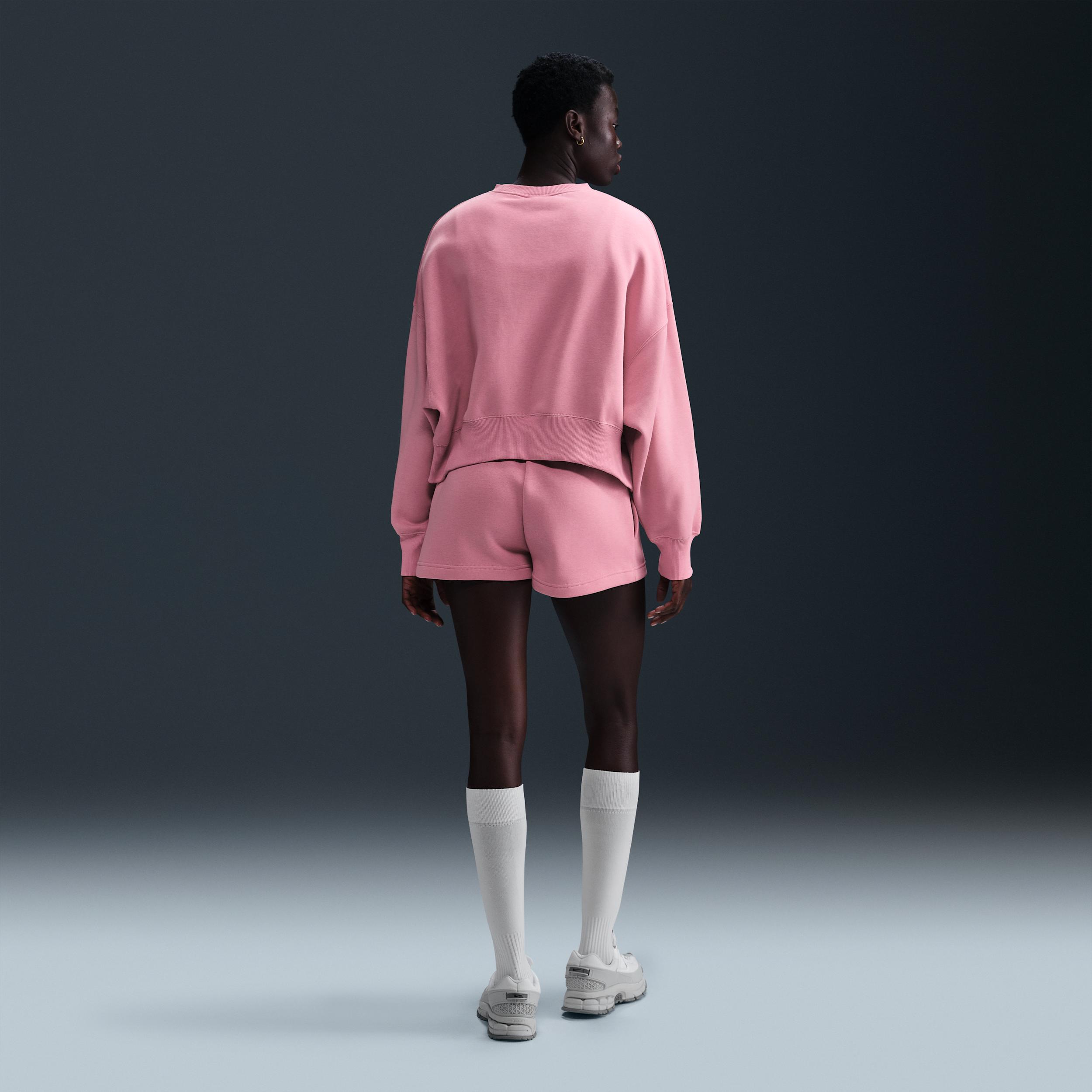 Womens Nike Sportswear Phoenix Fleece Over-Oversized Crew-Neck Sweatshirt | DQ5761-233 Product Image