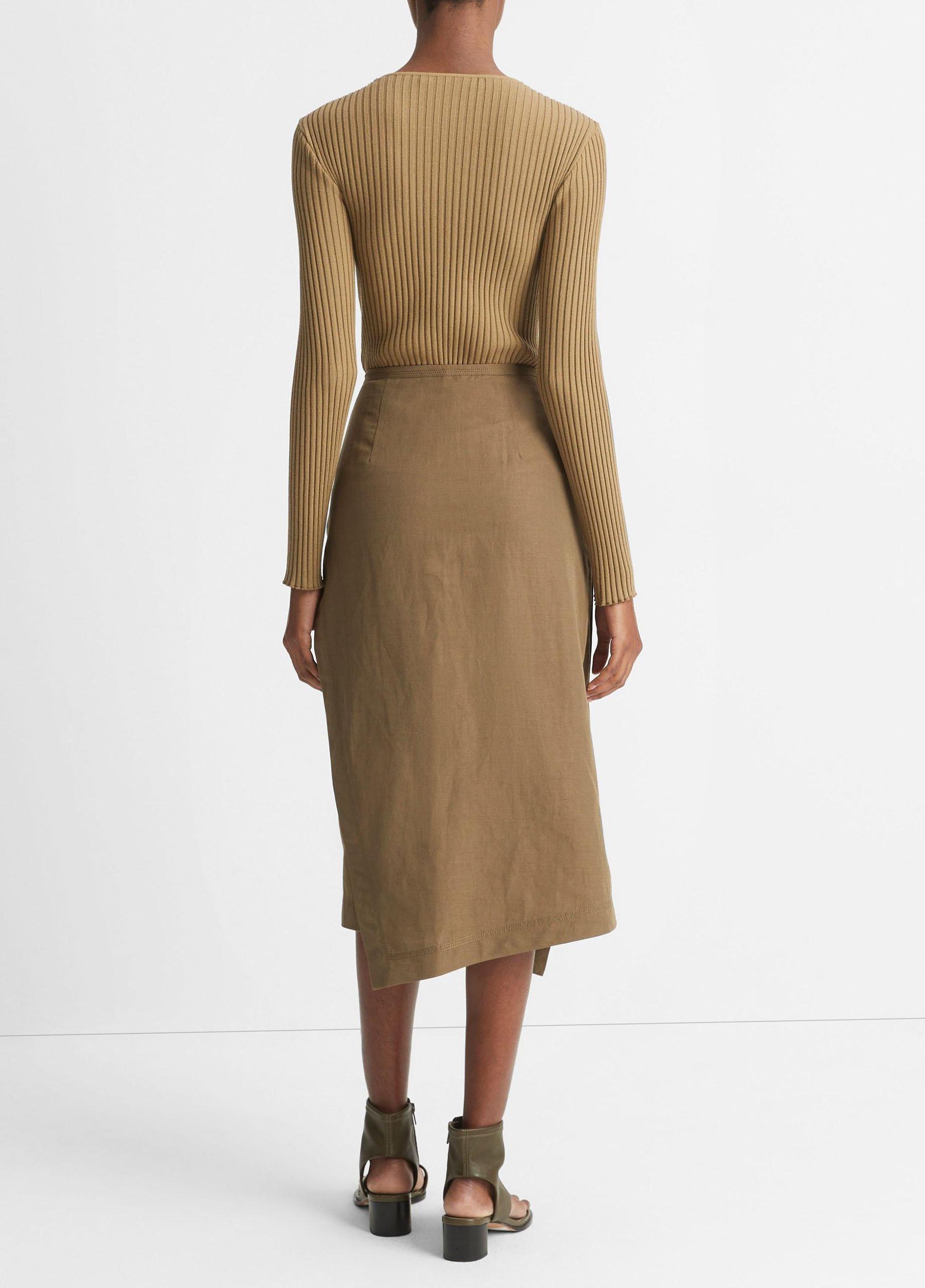 Utility Asymmetric Paneled Skirt Product Image