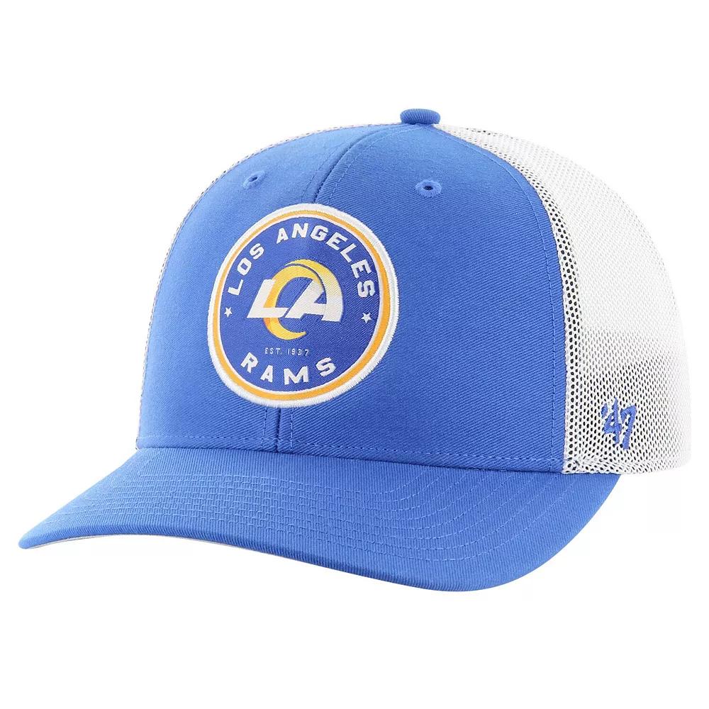 Men's '47 Royal Los Angeles Rams Disclose Trophy Stretch Fit Hat,  Product Image