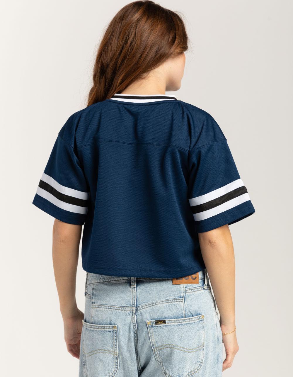 HYPE AND VICE Penn State University Womens Football Jersey - NAVY Product Image