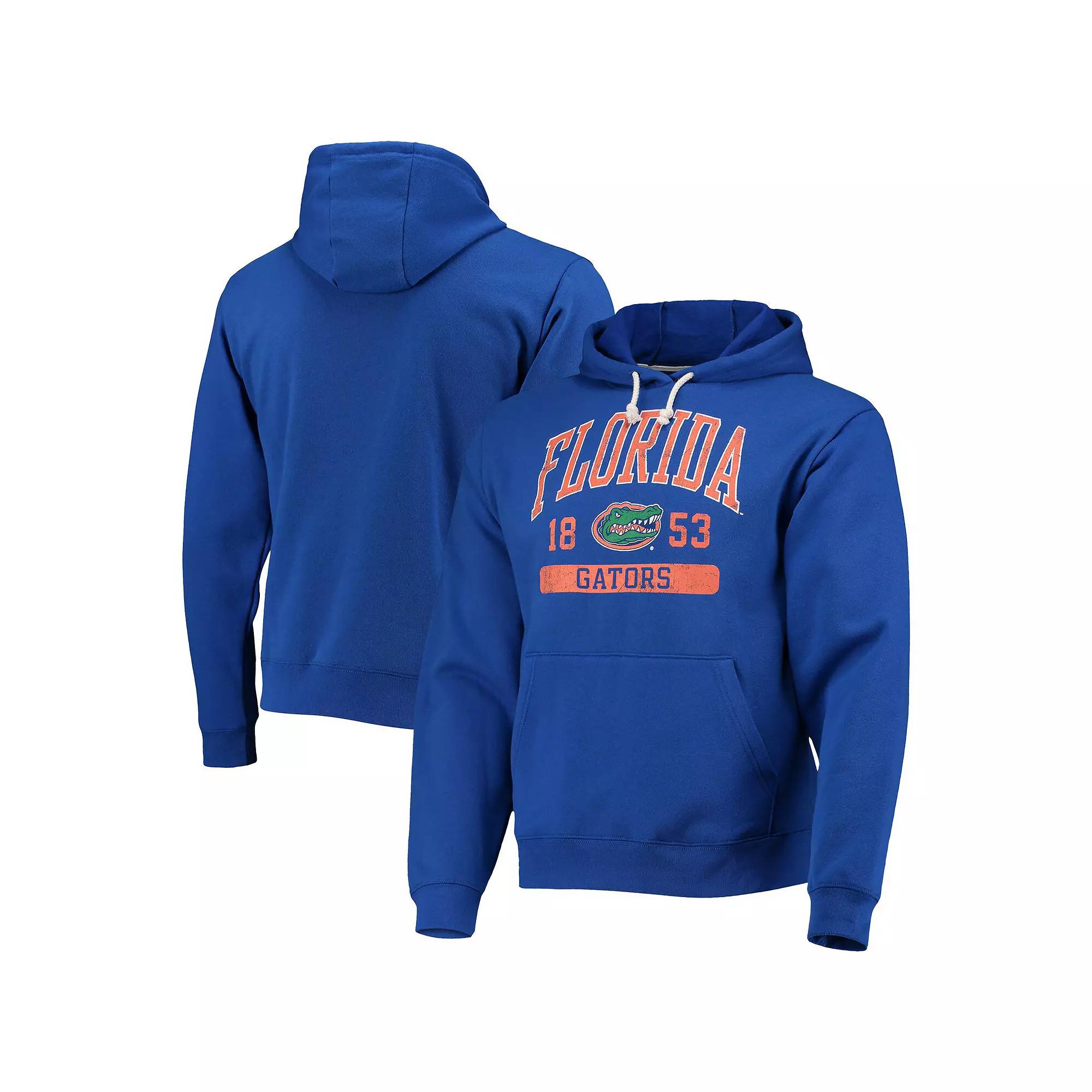 Men's League Collegiate Wear Royal Florida Gators Volume Up Essential Fleece Pullover Hoodie, Size: 2XL, Blue Product Image