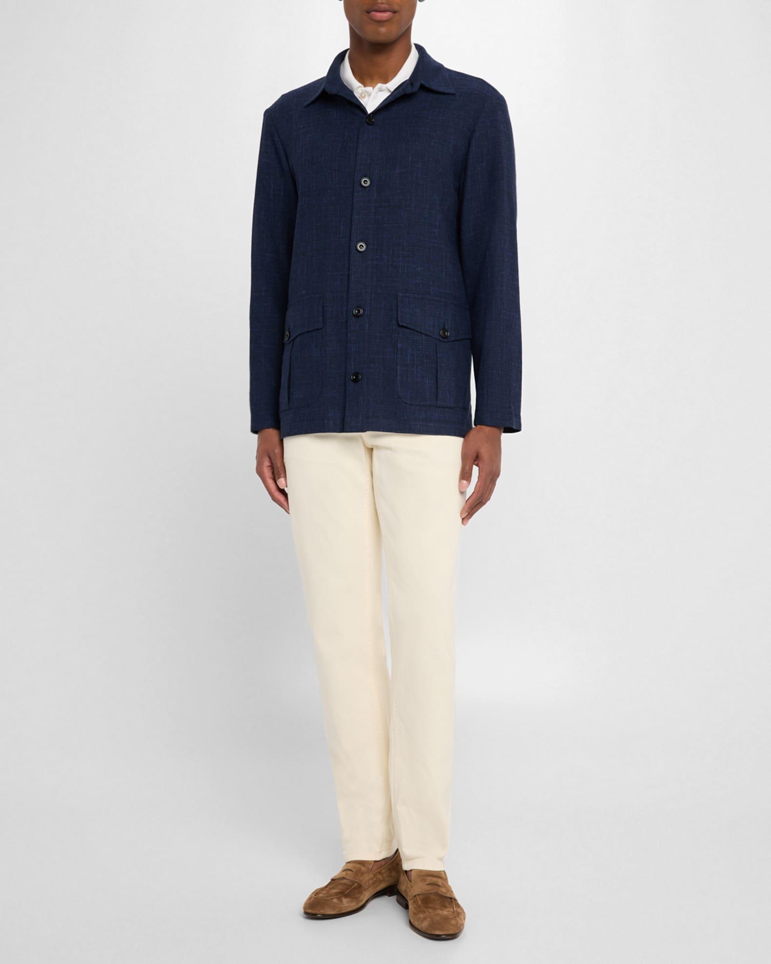 Men's Flap-Pocket Overshirt Product Image