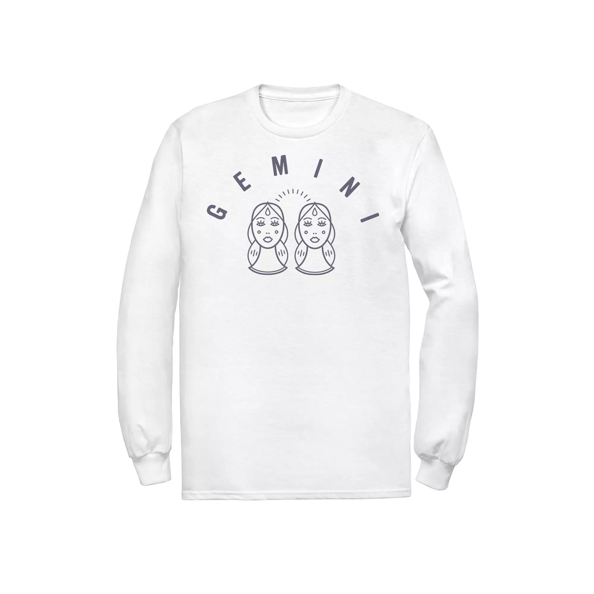 Men's Gemini White Ink Sketch Tee,  Product Image