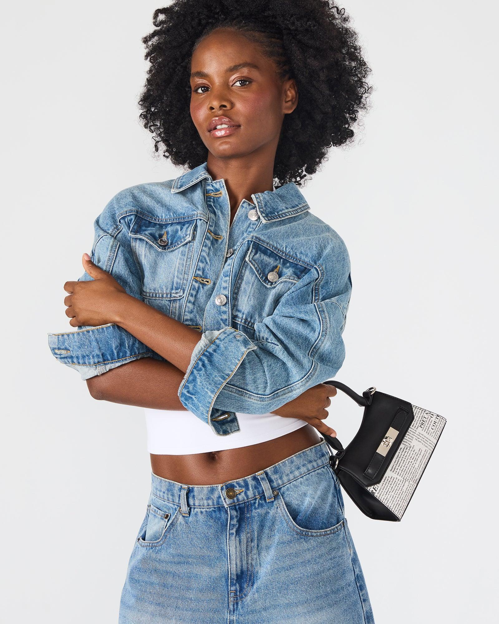 MADLYN BAG BLACK/WHITE Female Product Image