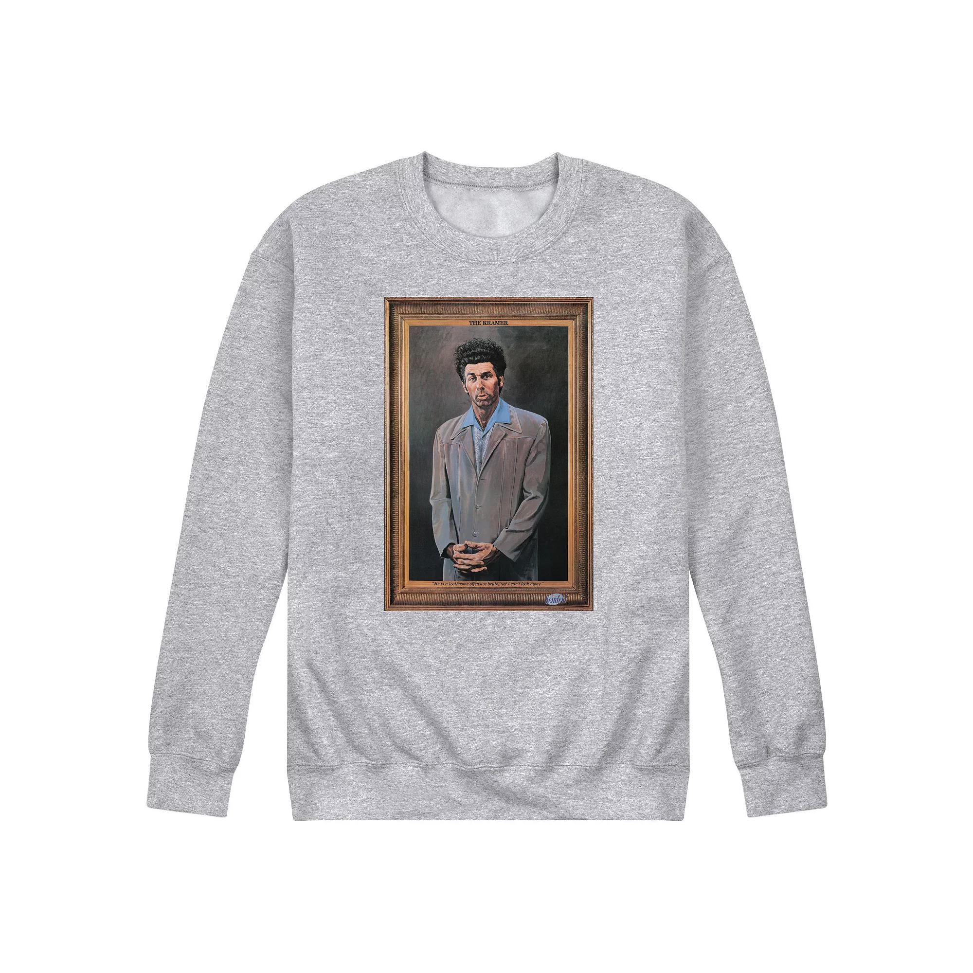 Men's Seinfeld Kramer Portrait Fleece Sweatshirt,  Product Image