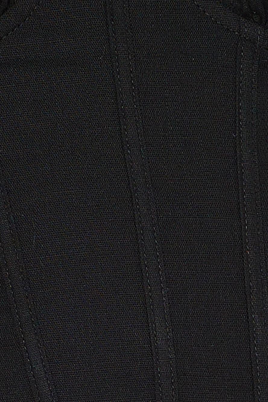 Super Stylish Crop Top Black Product Image