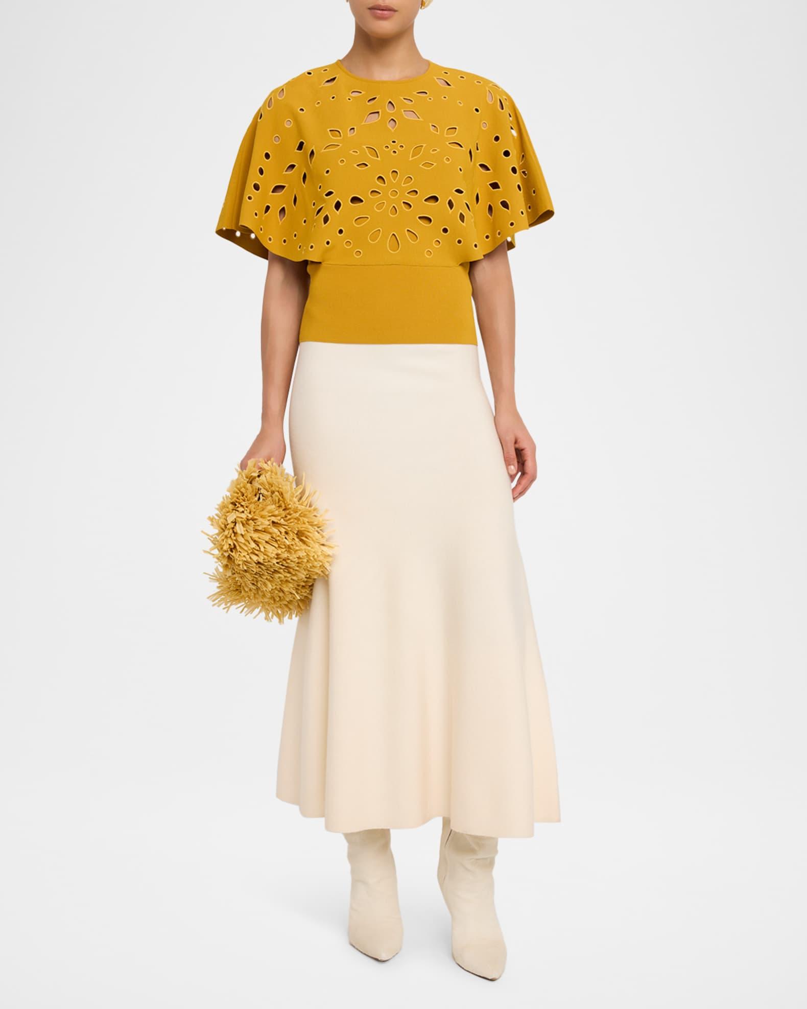  Josie Cape-Sleeve Knit Top Product Image