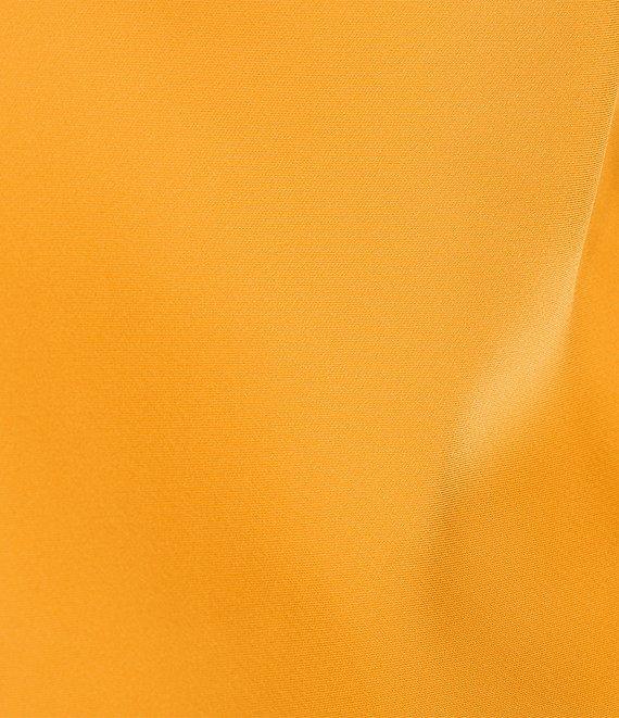 Gianni Bini Harper Satin V-Neck Sleeveless Slip Midi Dress Product Image