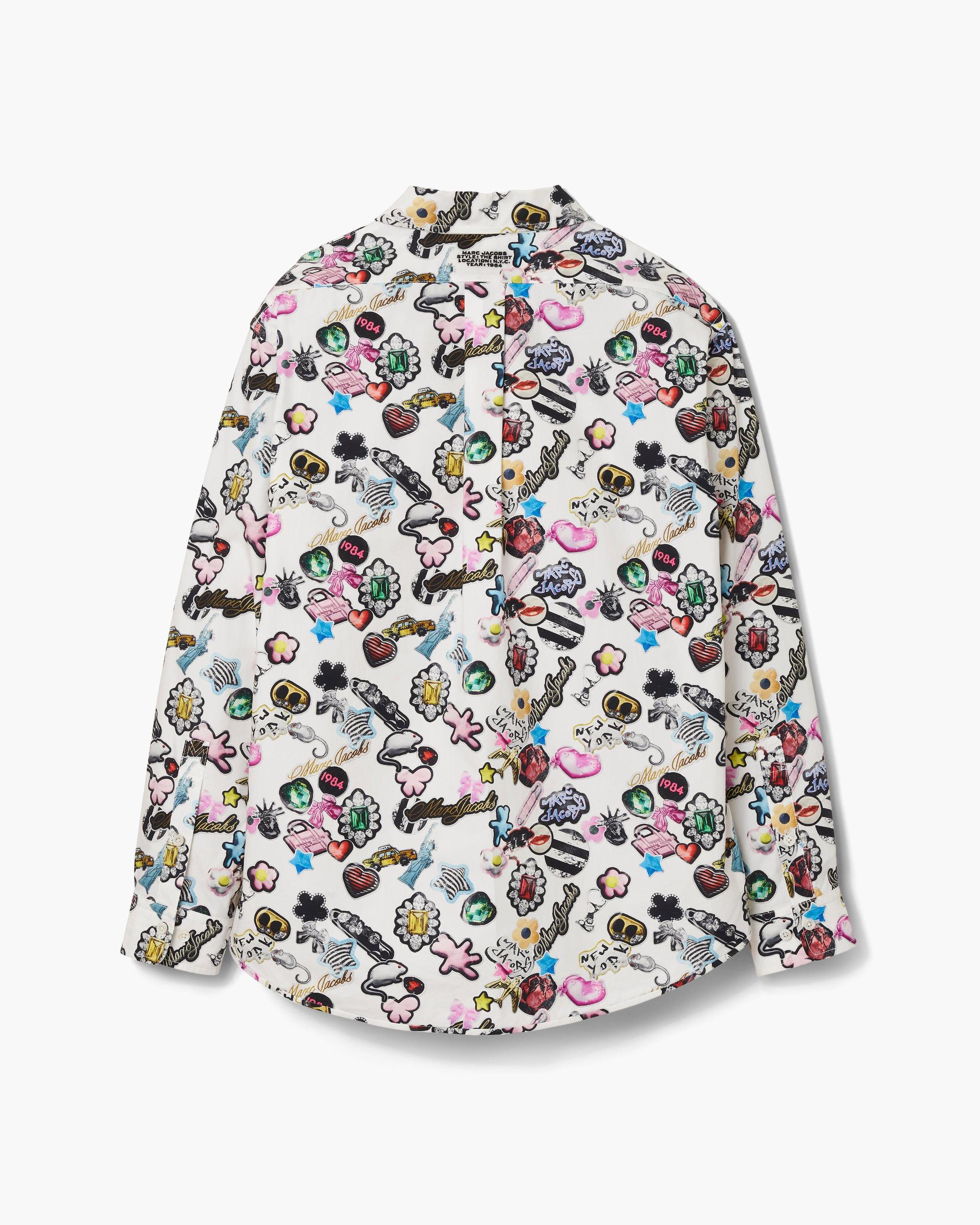 The Sticker Print Shirt Product Image