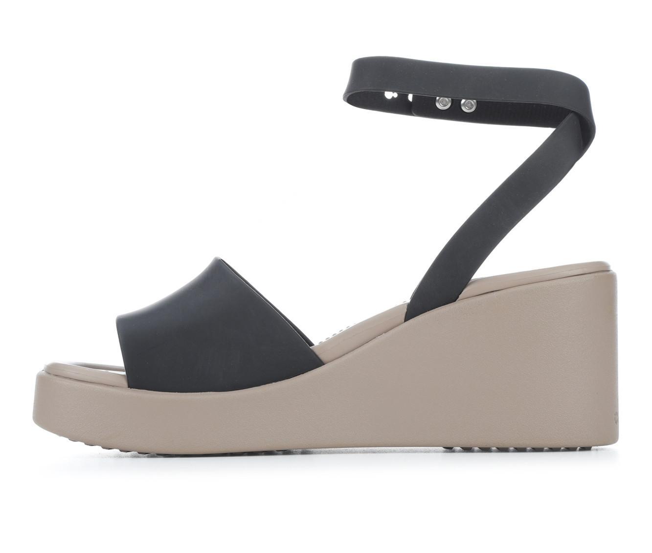 Women's Crocs Brooklyn Ankle Strap Wedge Product Image