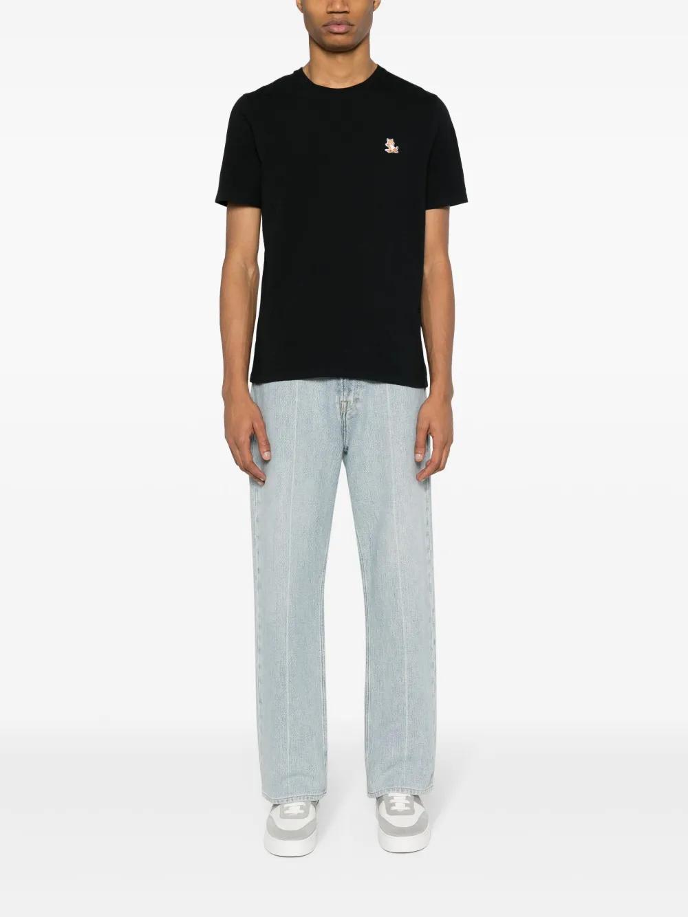 Chillax Fox-appliqué T-shirt Product Image