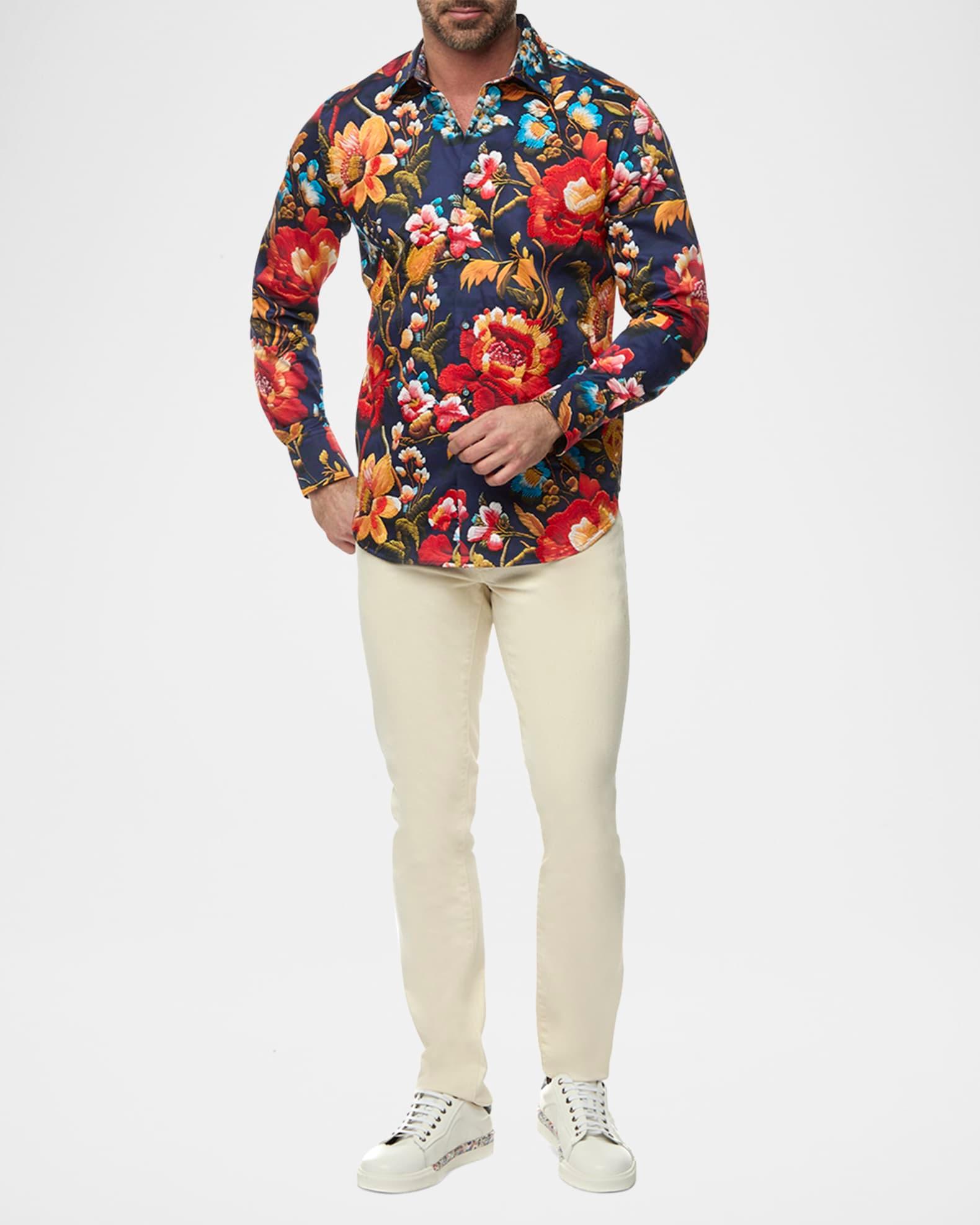 Men's Manchester Floral Sport Shirt Product Image