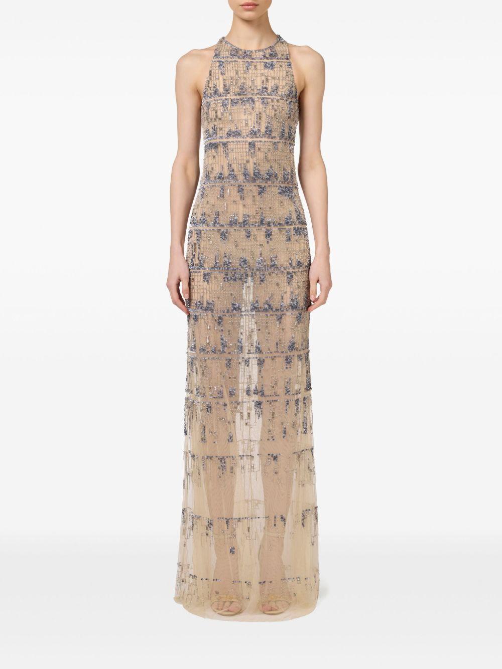 pixel-pattern dress Product Image