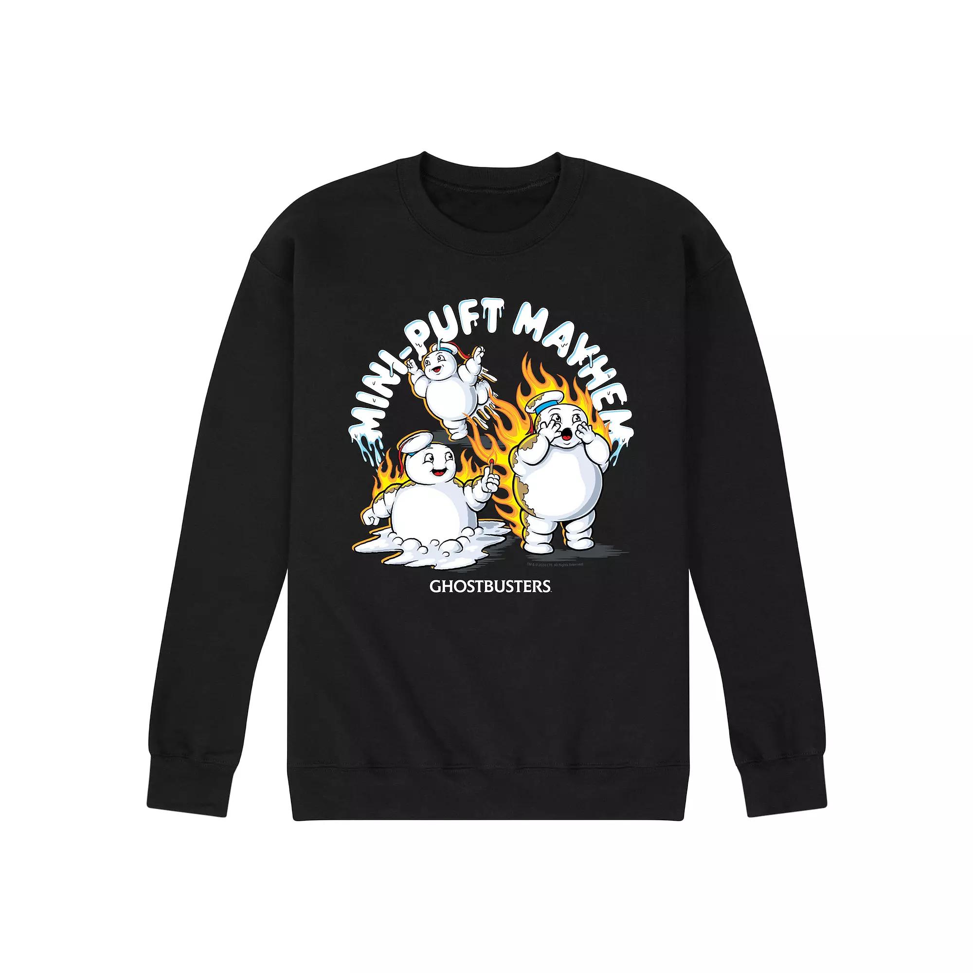 Men's Ghostbusters Frozen Empire Mini Pufts Fleece Sweatshirt,  Product Image