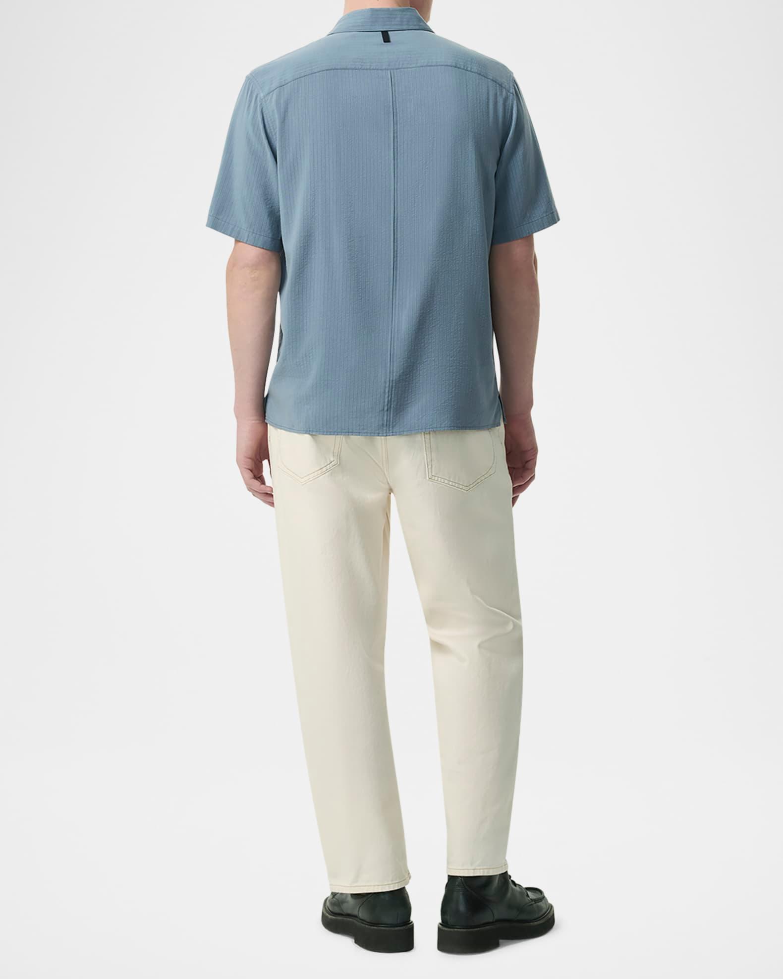 Men's Dalton Dobby Short-Sleeve Shirt Product Image