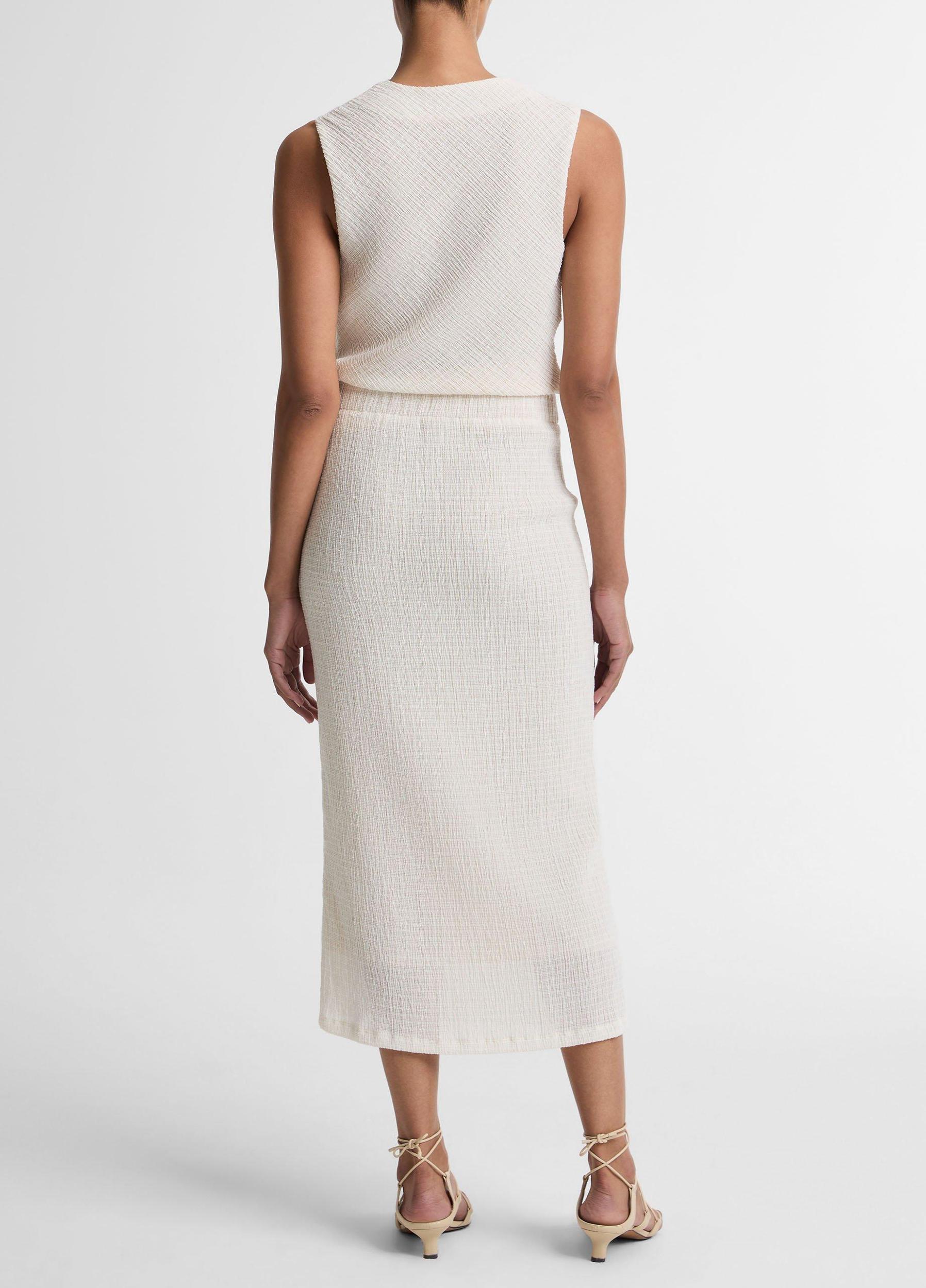 Shadow Grid Midi Skirt Product Image