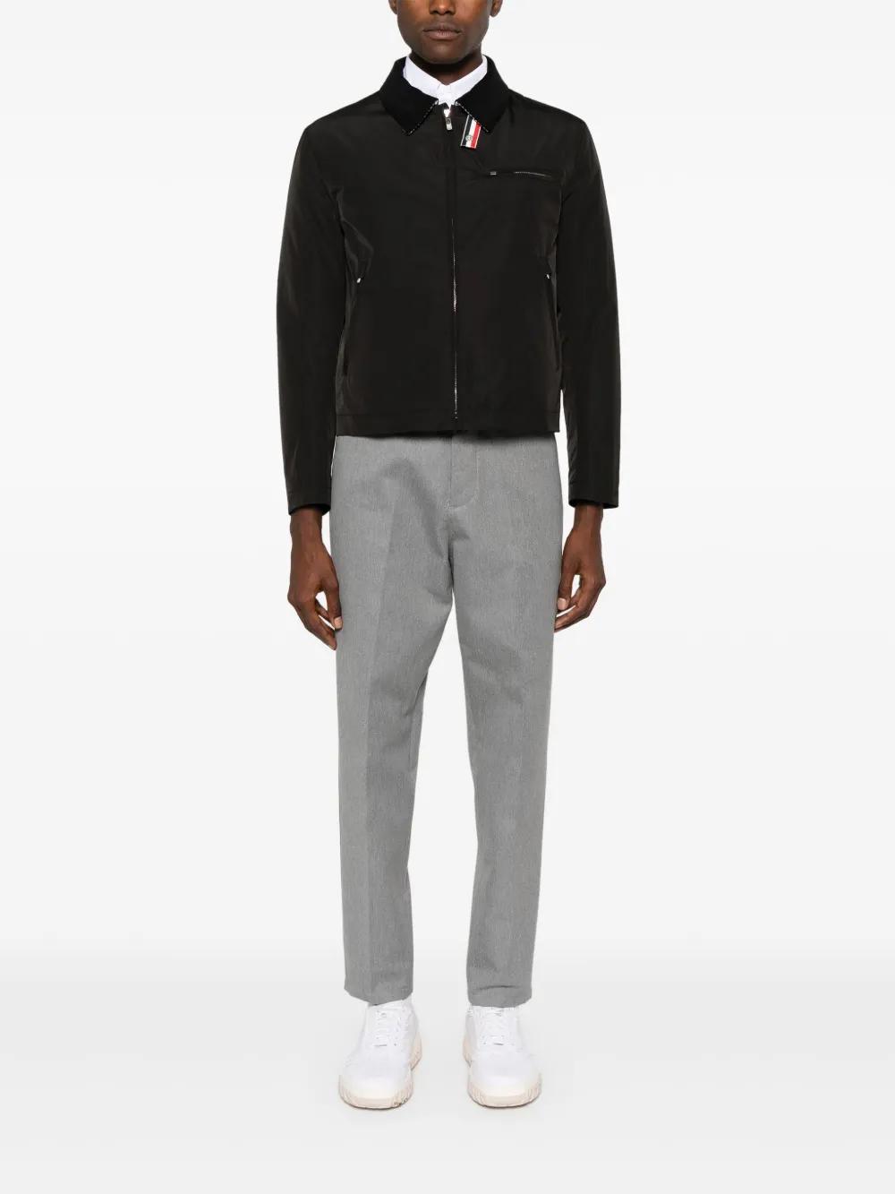 zip-up padded jacket Product Image