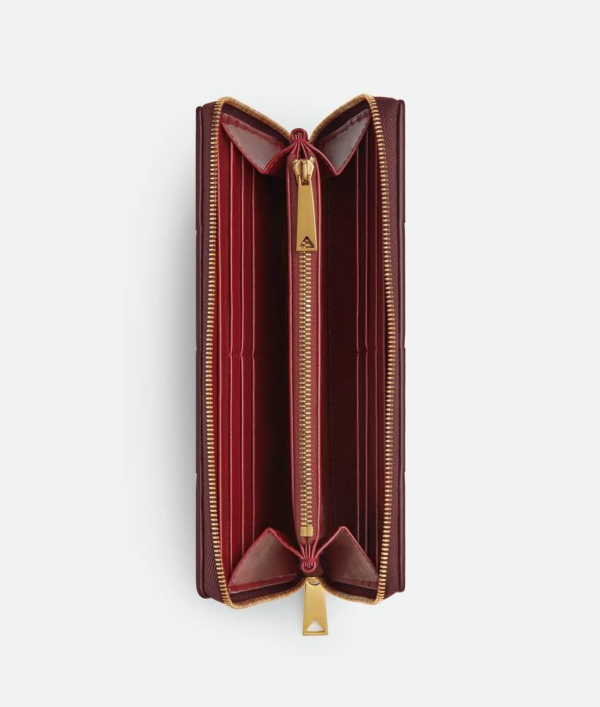 Women's Cassette Zip Around Wallet in Madder brown/rosewood Product Image