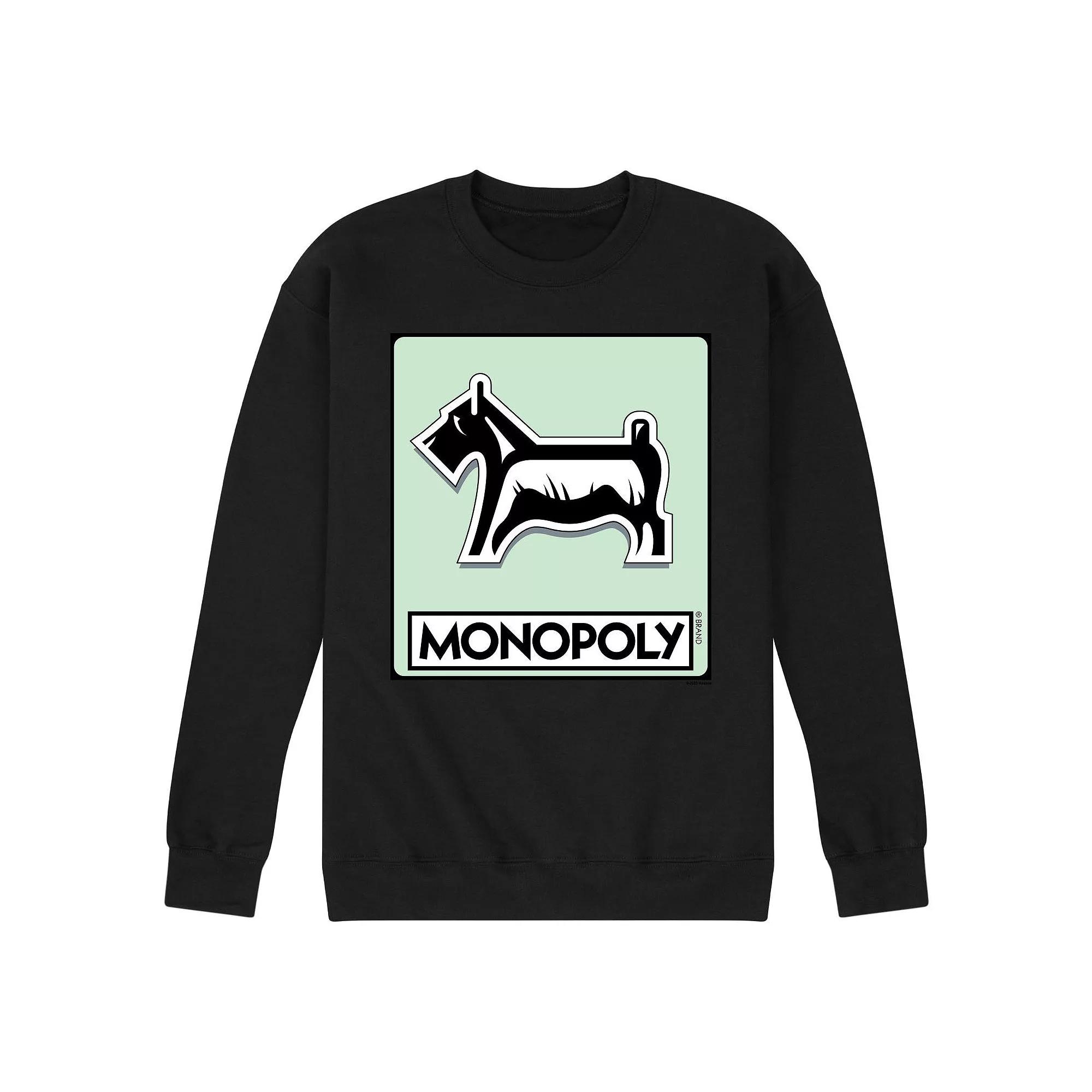 Men's Monopoly Dog Token Fleece Sweatshirt,  Product Image