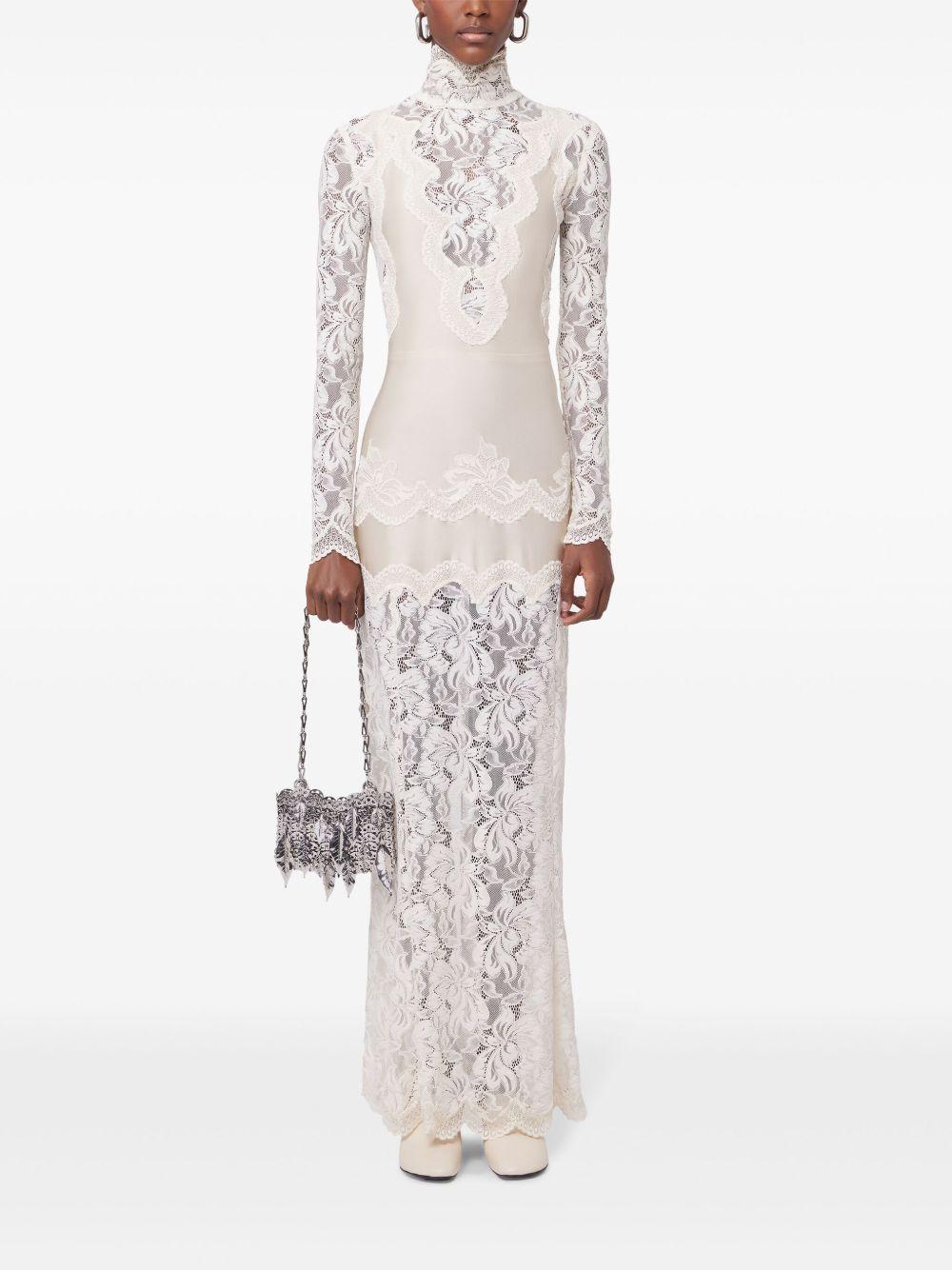 lace jersey maxi dress Product Image