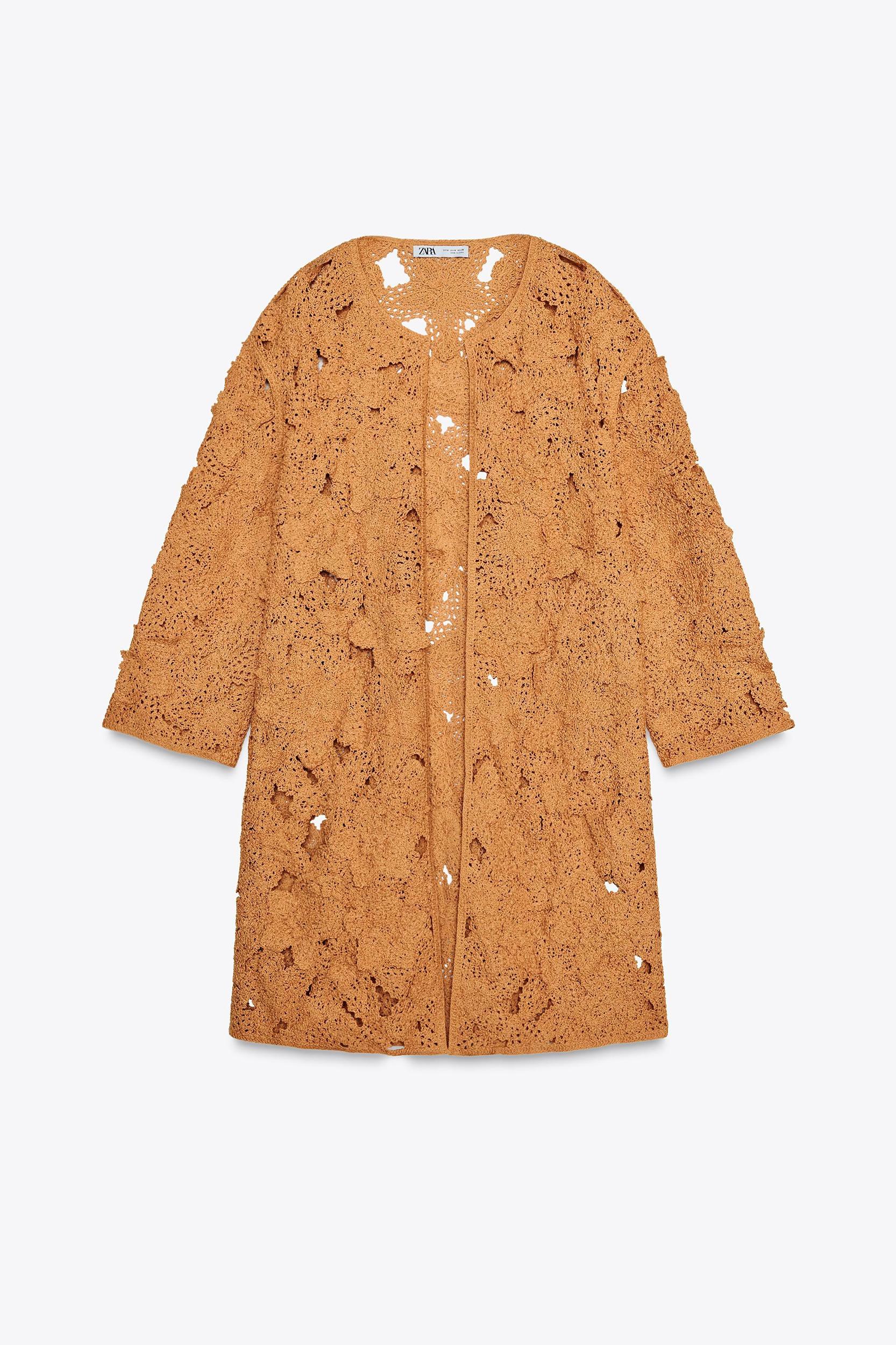 MACRAMÉ OPEN COAT Product Image