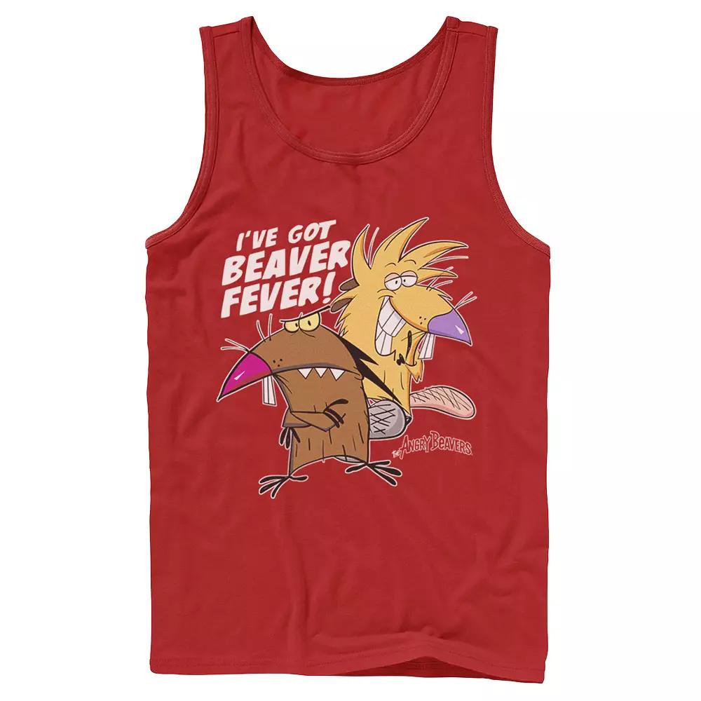 Men's Nickelodeon Angry Beavers Daggett & Norbert Feverish Tank Top,  Product Image