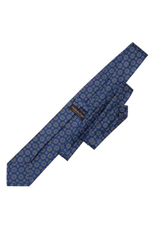 Elizabetta Ercole - Silk Jacquard Tie for Men in Ultramarine Blue at Nordstrom Product Image