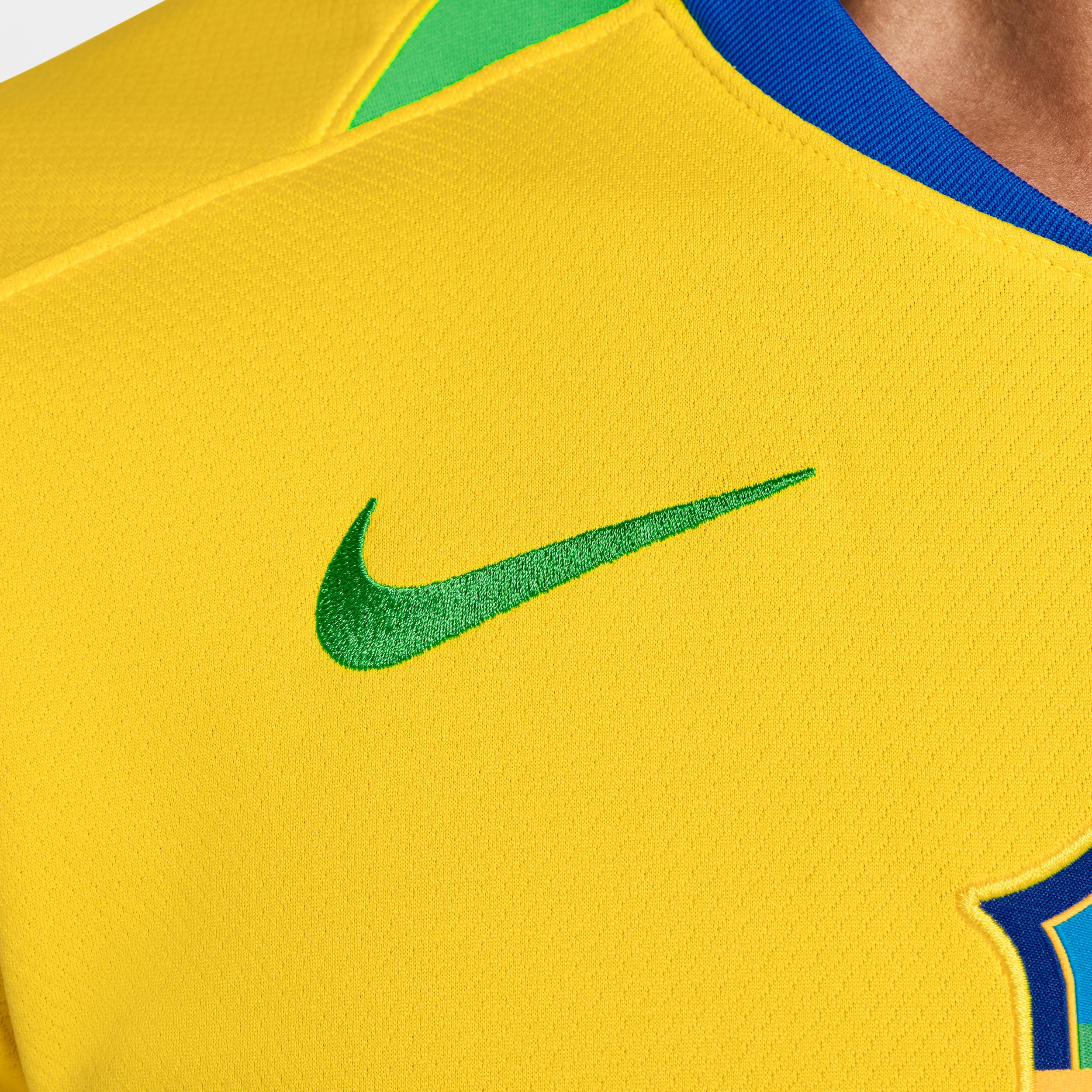Brazil 2025 Stadium Home (Team) Nike Mens Dri-FIT Soccer Replica Jersey | FZ9011-718 Product Image
