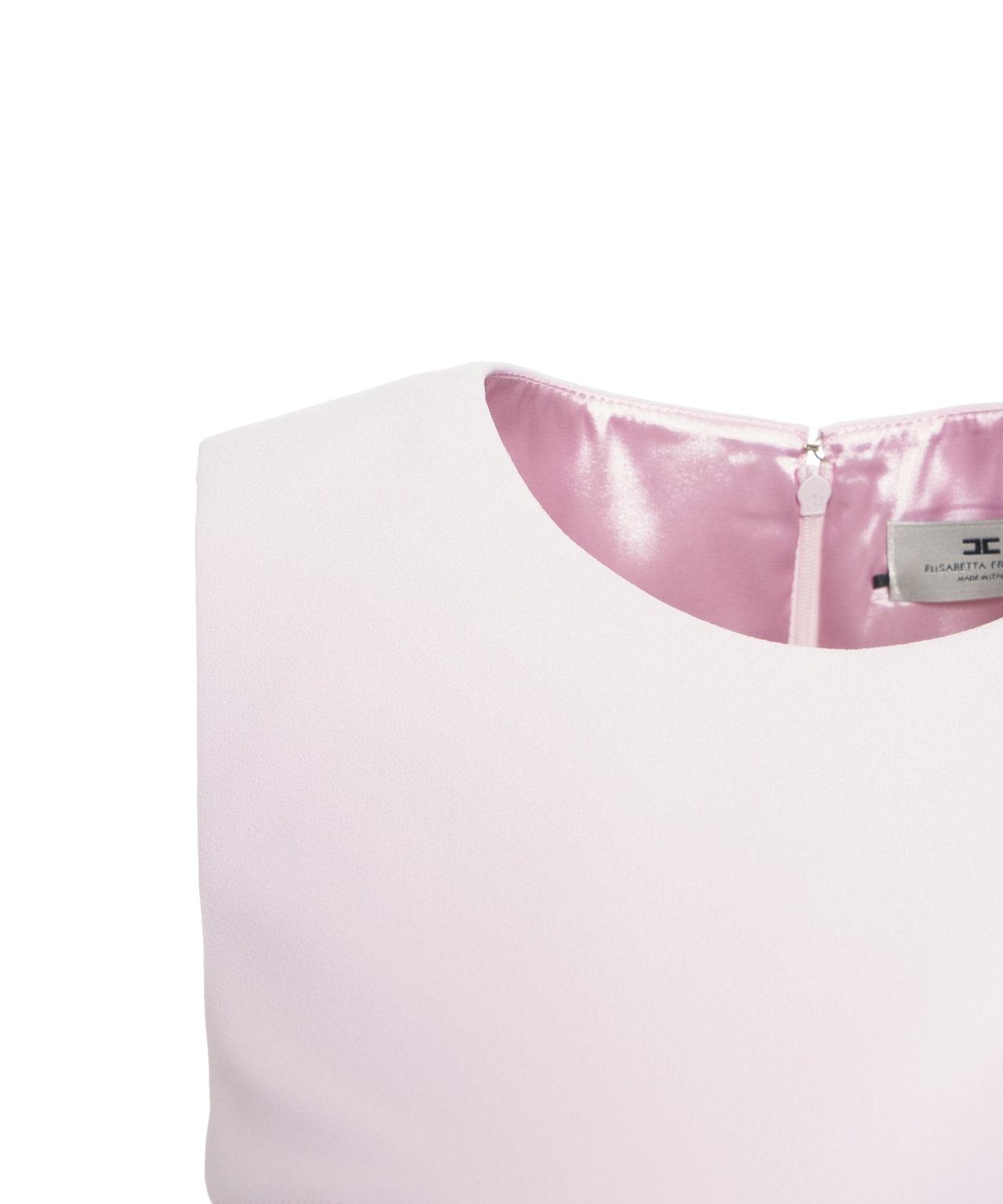 Mini dress in crêpe Product Image