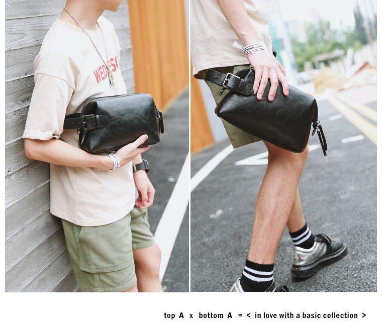 Faux Leather Clutch Product Image