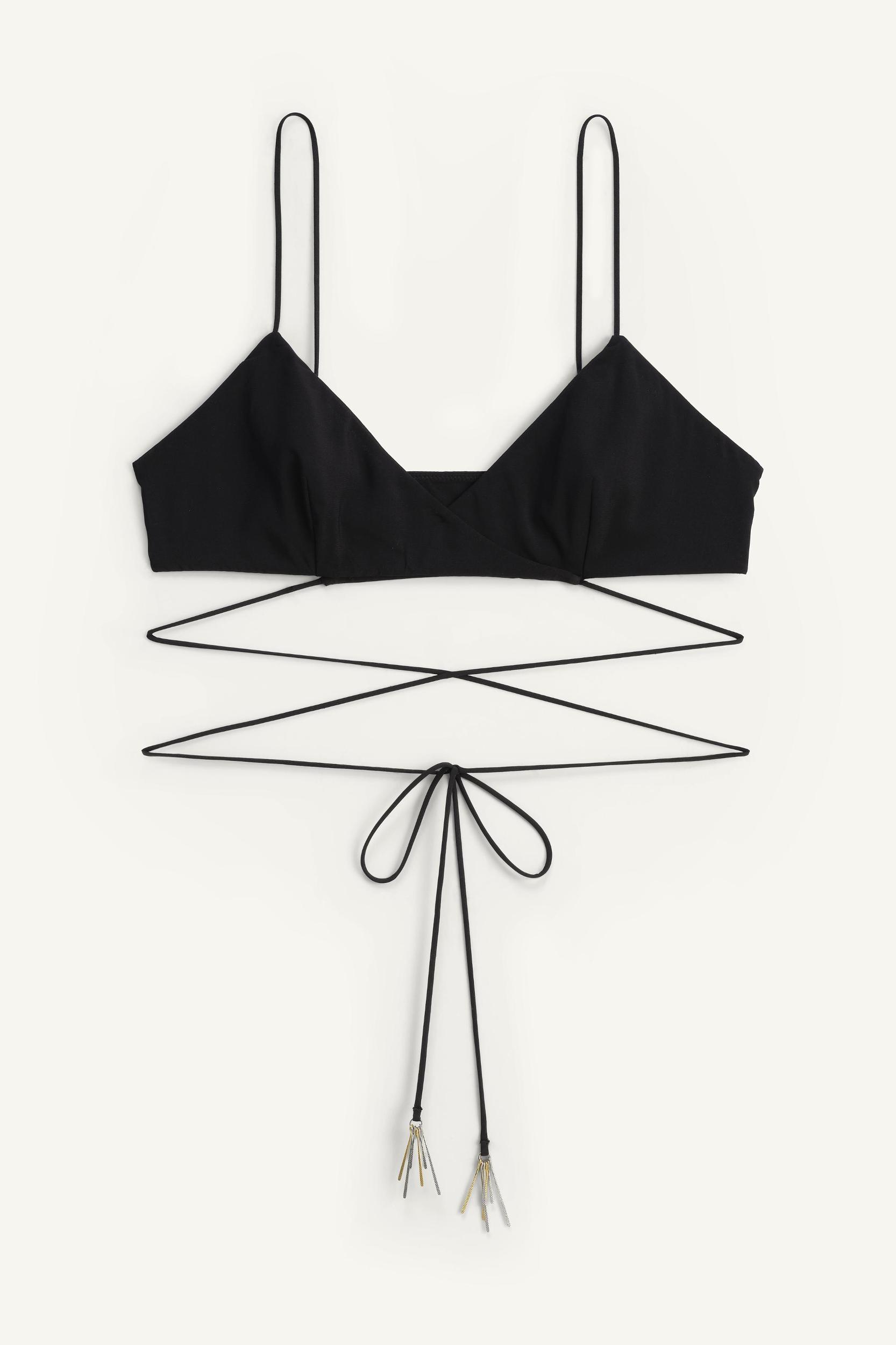 LIMITED EDITION TRIANGLE BRA WITH APPLIQUÉS Product Image