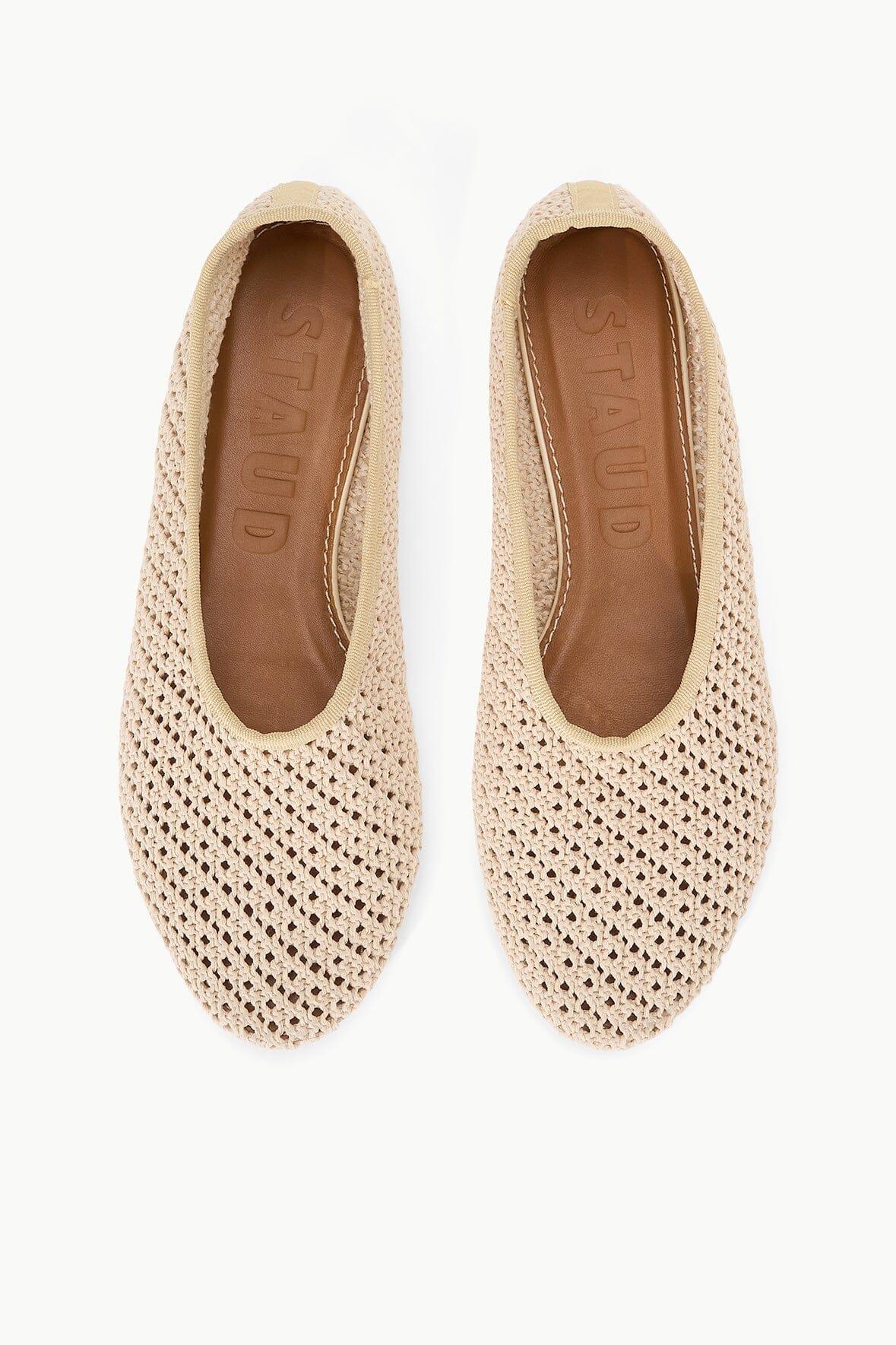 ALBA BALLET FLAT | CREAM CROCHET Product Image