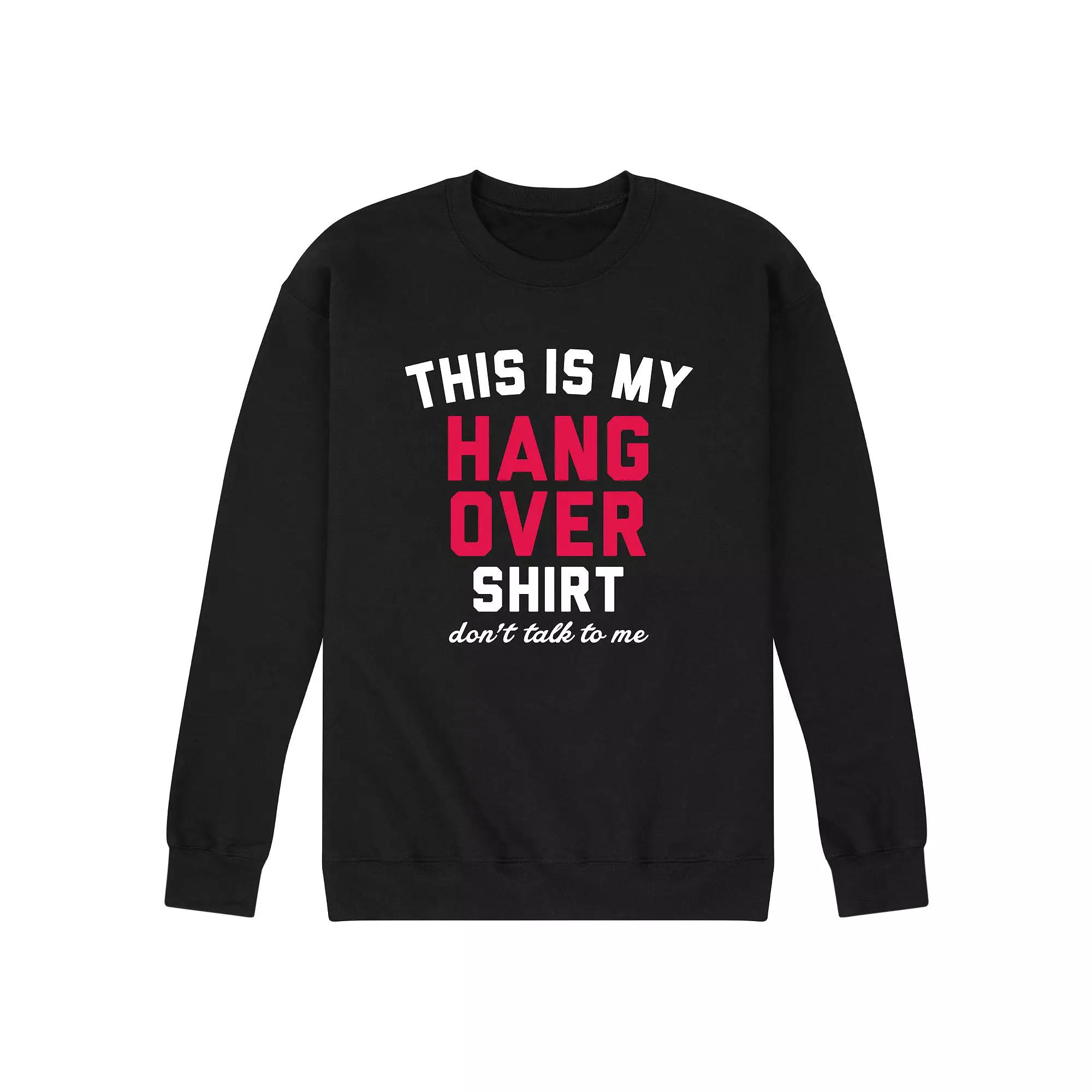 Men's This Is My Hangover Shirt Graphic Fleece,  Product Image