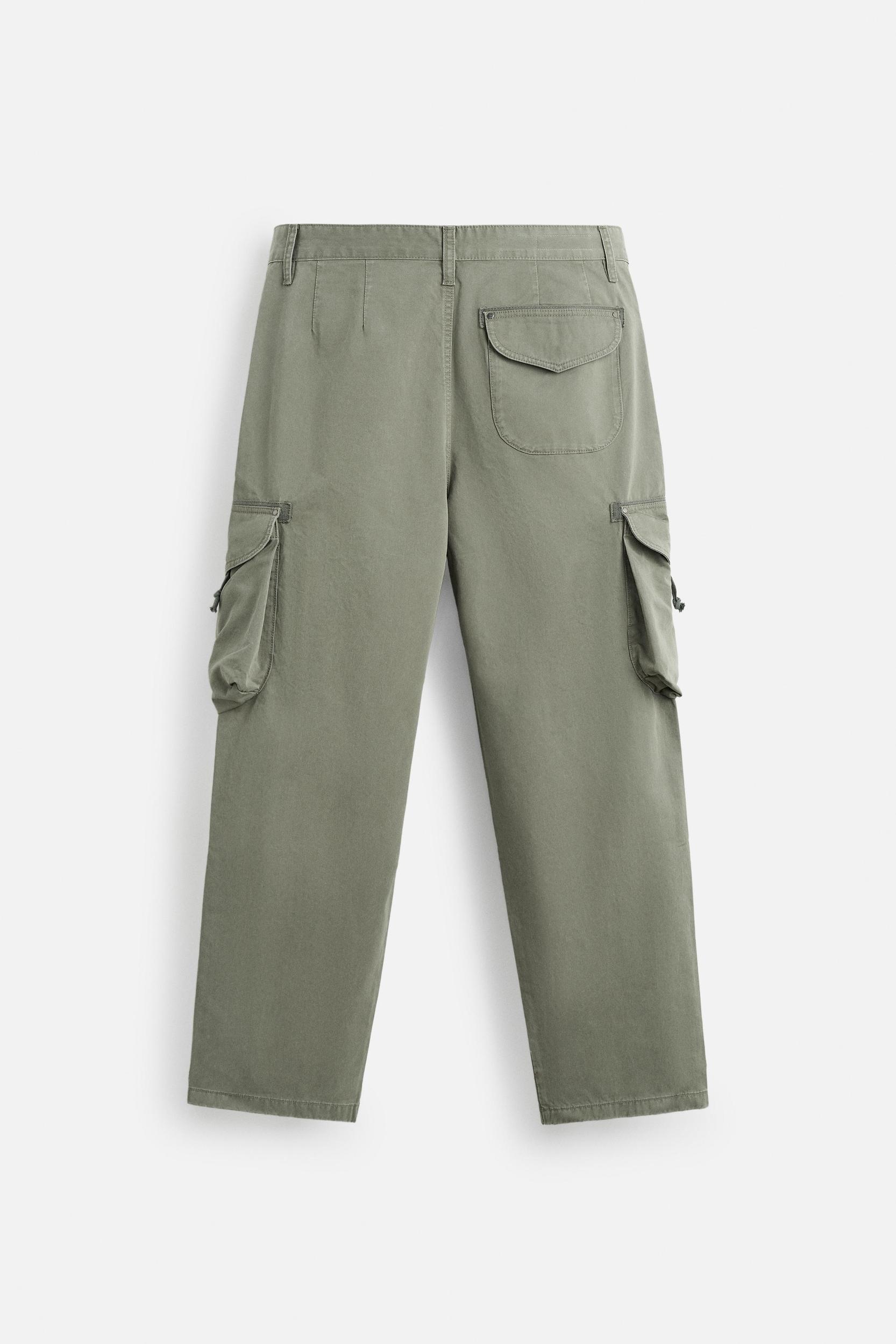 WASHED CARGO PANTS Product Image