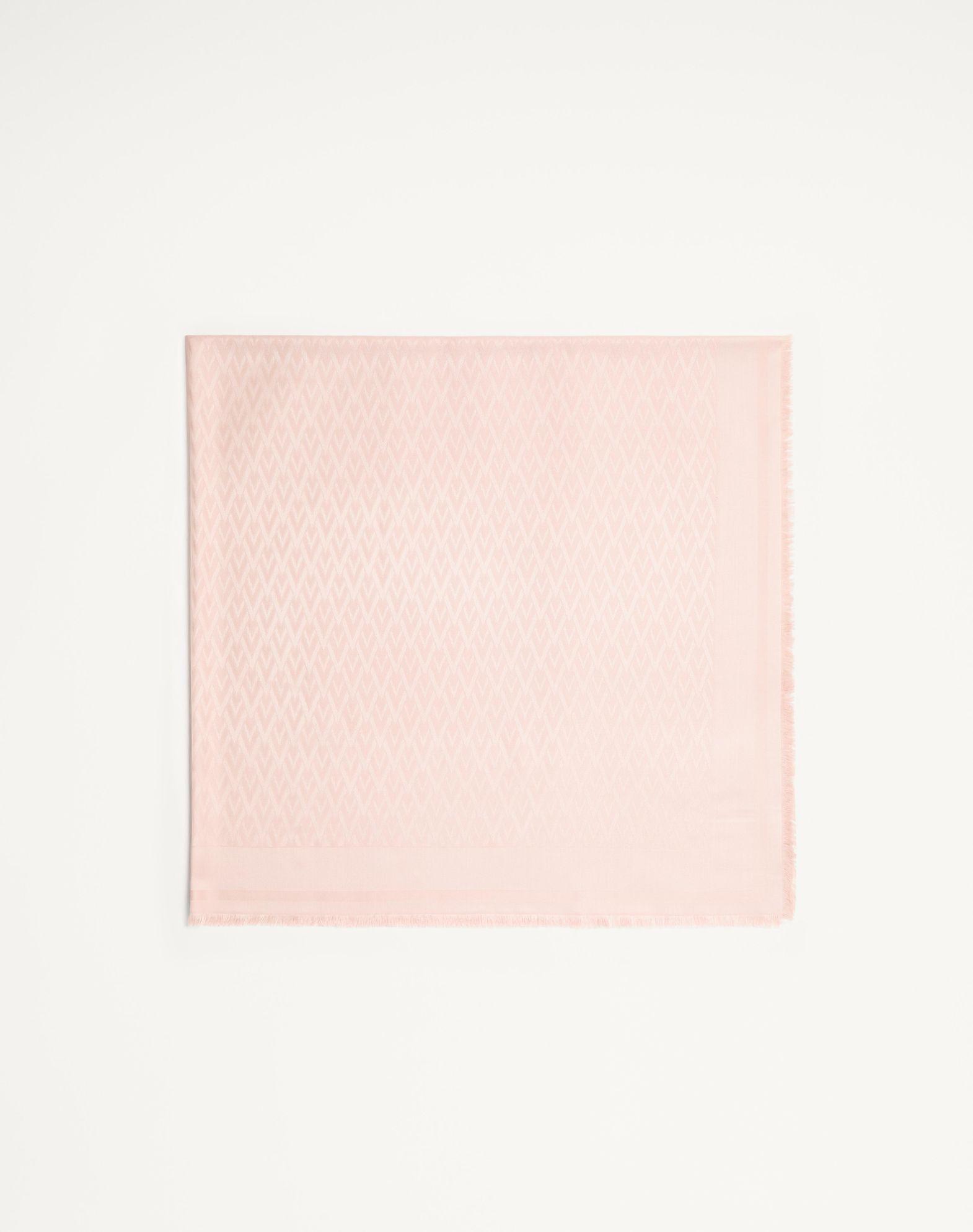 Toute La V Wool And Silk Shawl  Product Image