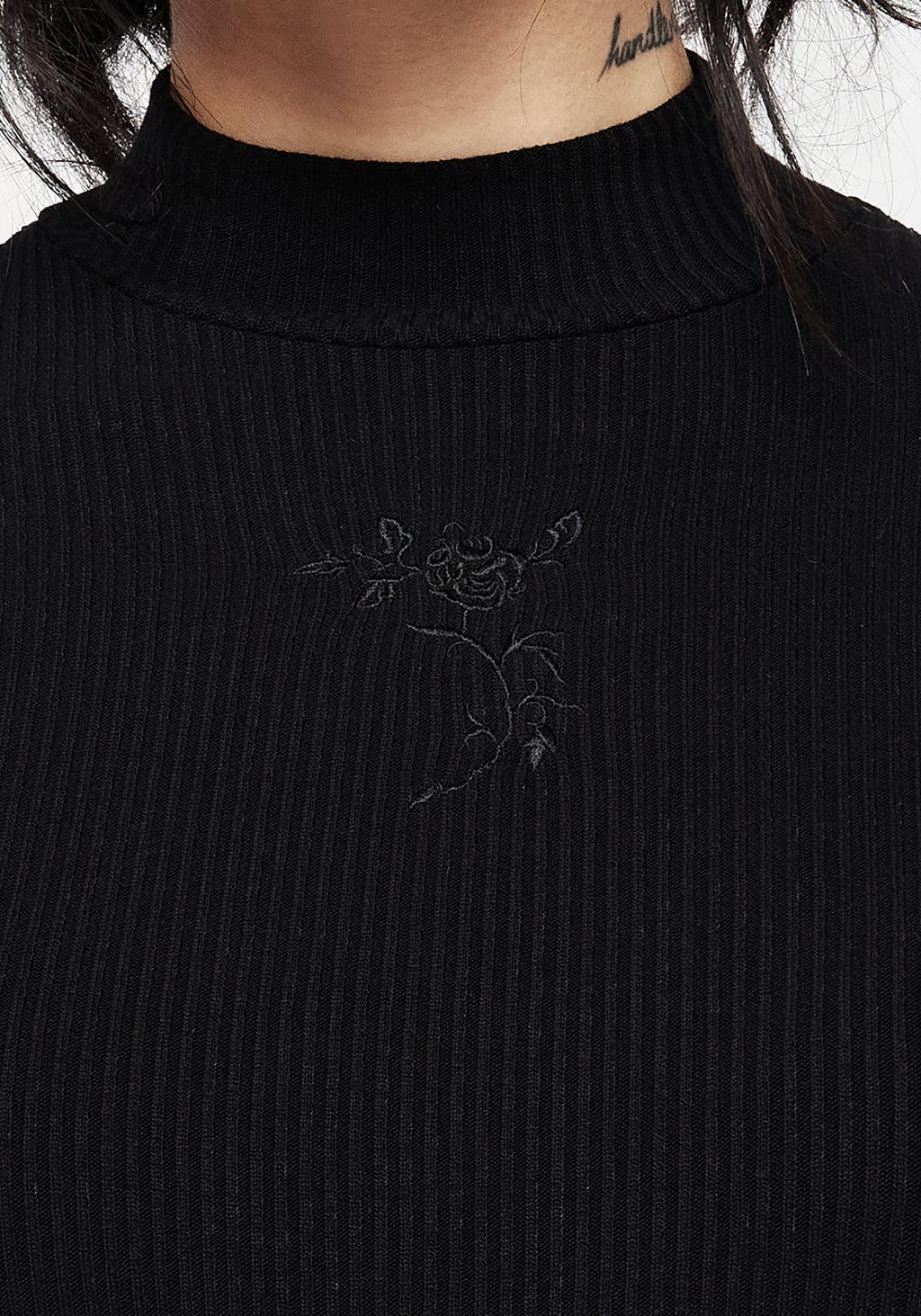 Adonia High Neck Ribbed Top Product Image