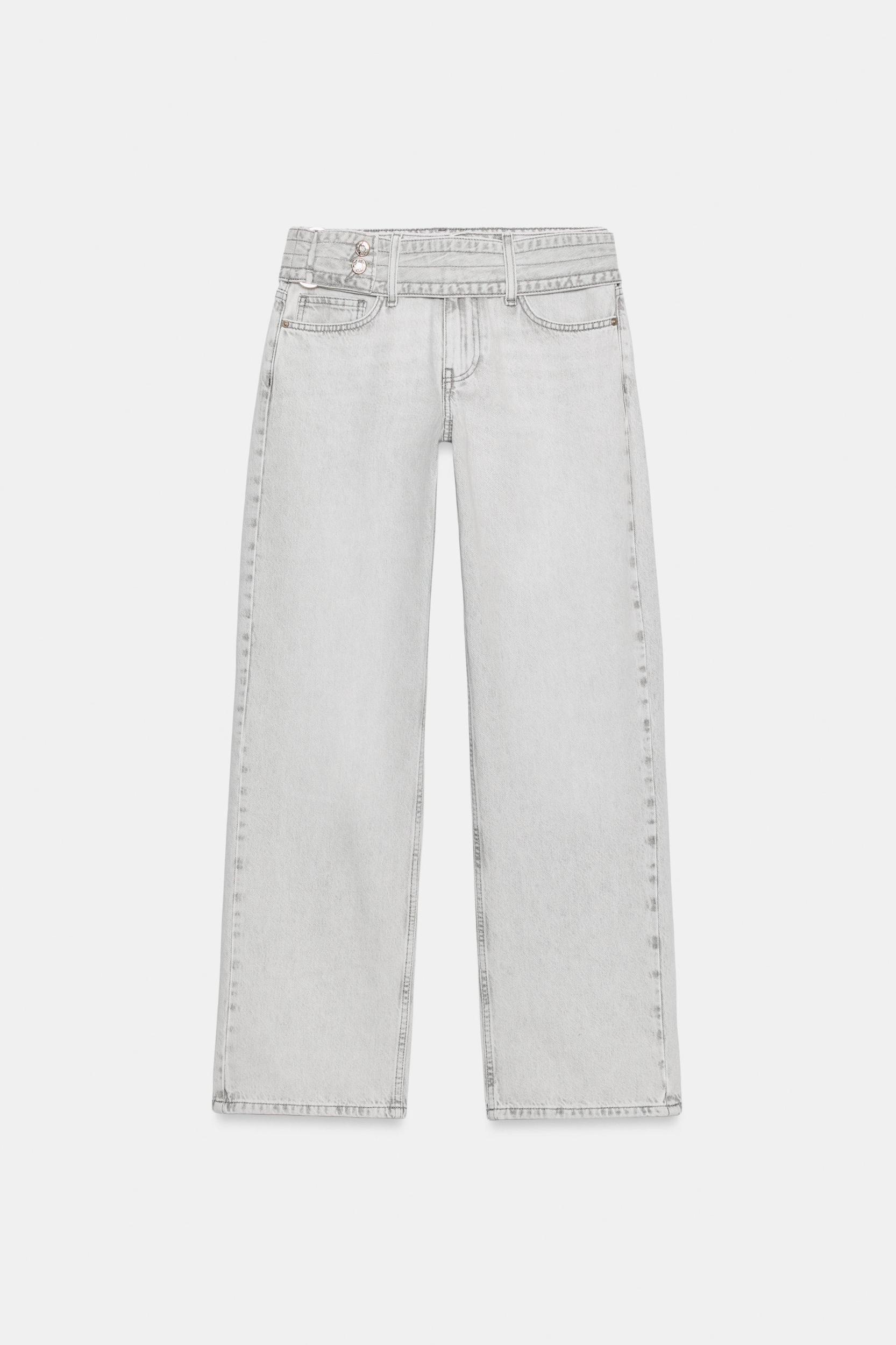 Z1975 LOW RISE STRAIGHT LEG JEANS WITH BELT Product Image