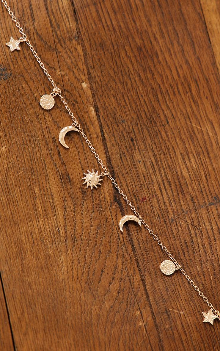 Gold Mini Star And Moon Belly Chain Product Image
