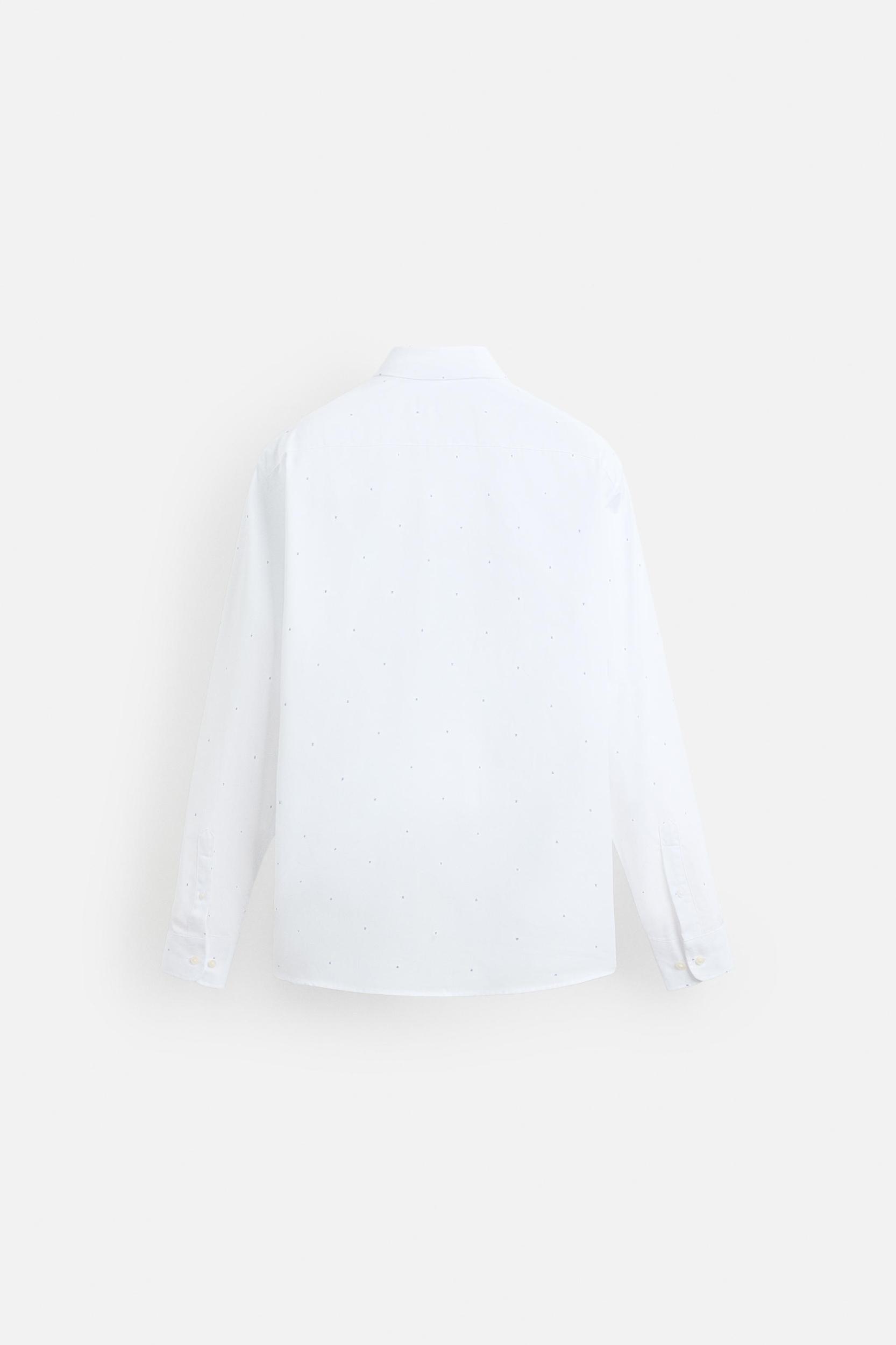 GEOMETRIC PRINT SHIRT Product Image