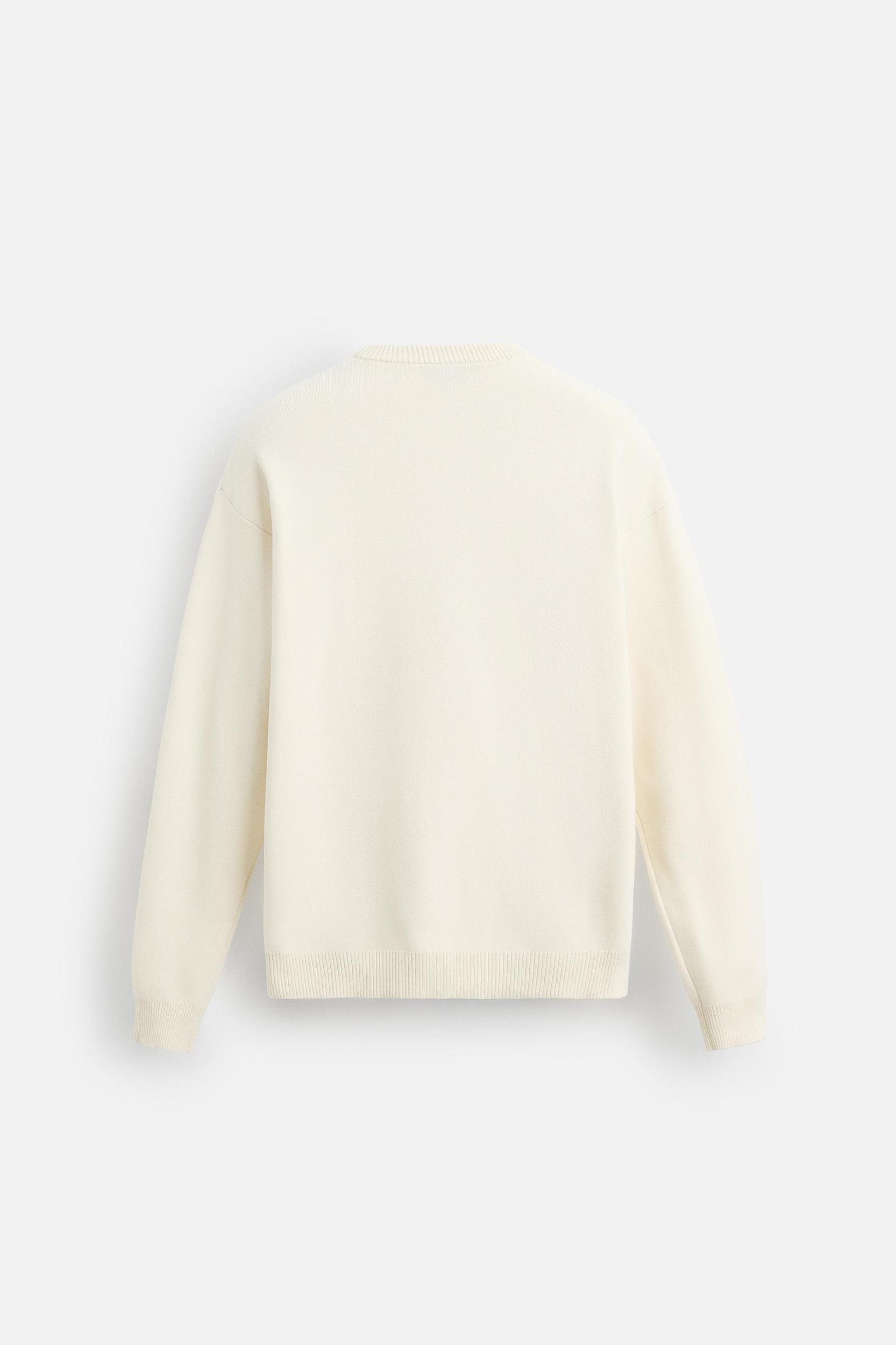 SOFT TEXTURED KNIT SWEATER Product Image