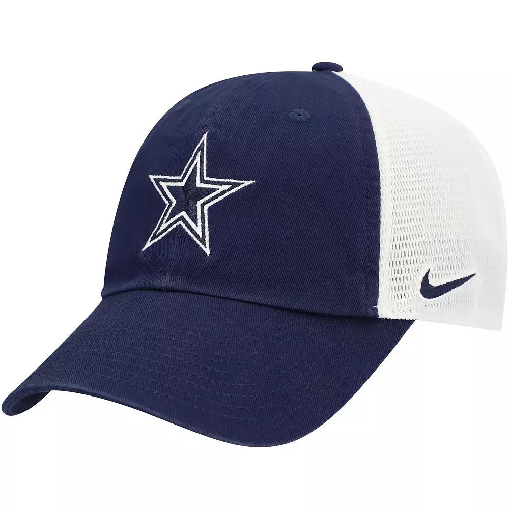 Men's Nike Navy Dallas Cowboys Club Trucker Unstructured Adjustable Hat, Size: Medium/Large, Blue Product Image