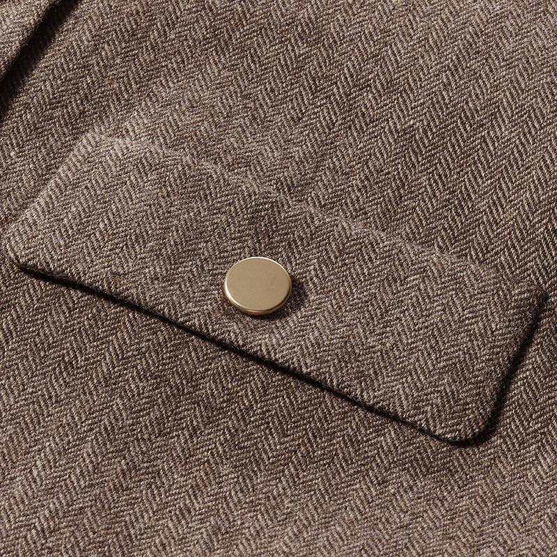 Washable Woolen Classic Women Jacket Product Image