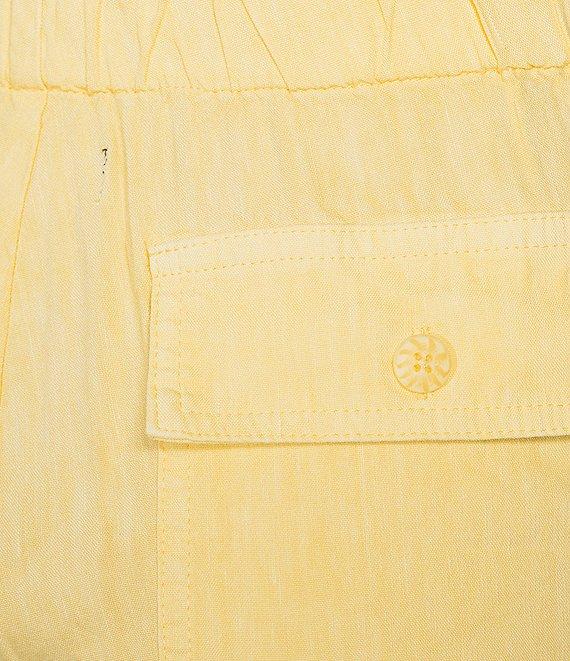 KUT from the Kloth Linen Blend High Rise Straight Leg Pants Product Image