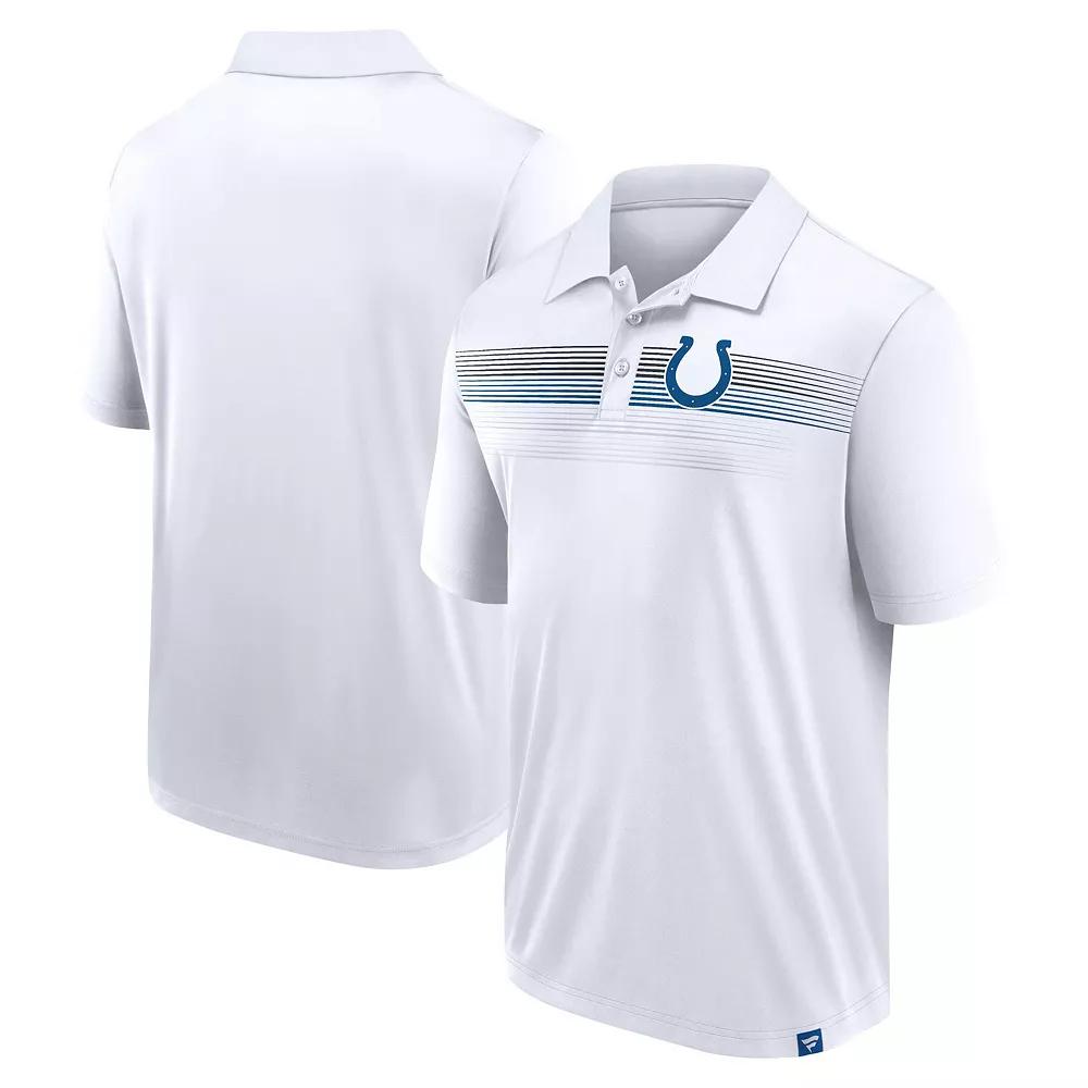 Men's Fanatics White Indianapolis Colts Big & Tall Sublimated Polo,  Product Image
