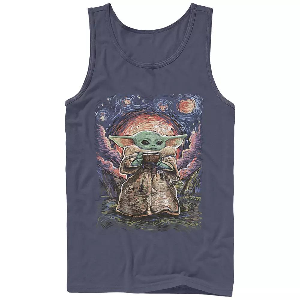 Men's WWE Kurt Angle Star Americana Graphic Tank Top,  Product Image