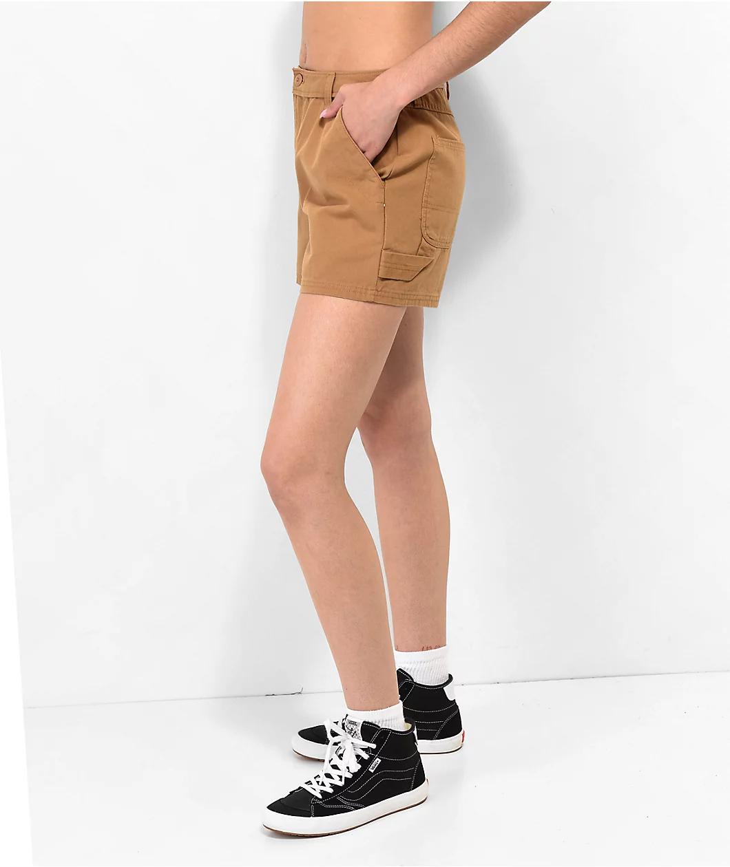 Vans Ground Brown Work Shorts Product Image
