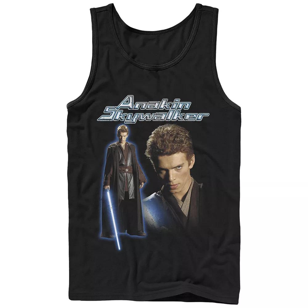 Men's Star Wars Anakin Skywalker Poster Graphic Tank Top,  Product Image