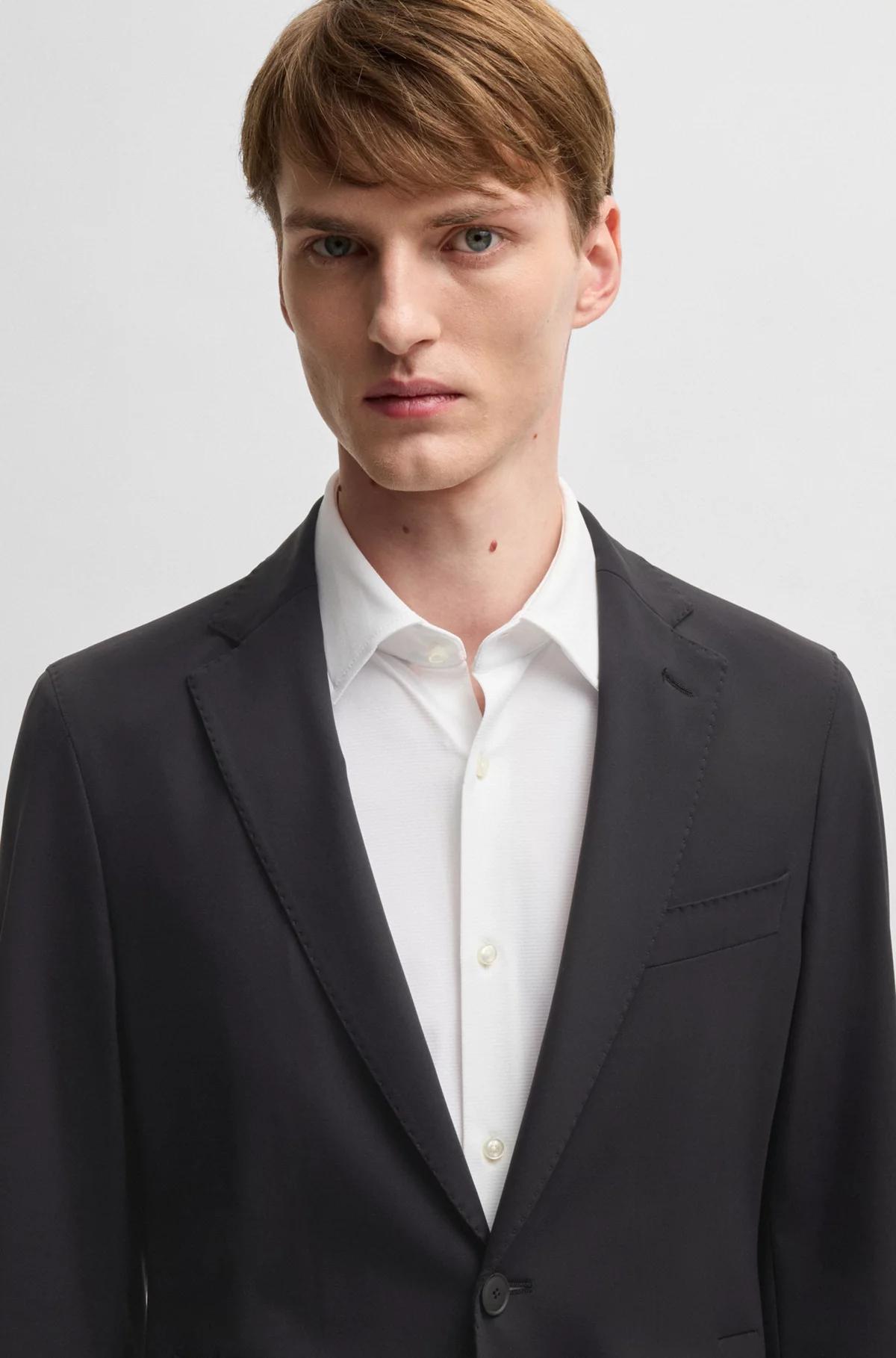 Boss Slim-Fit Jacket with Removable Hooded Inner Product Image