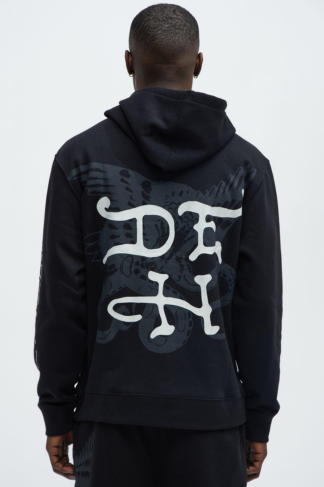 Ed Hardy Skull Glory Hoodie - Black Product Image