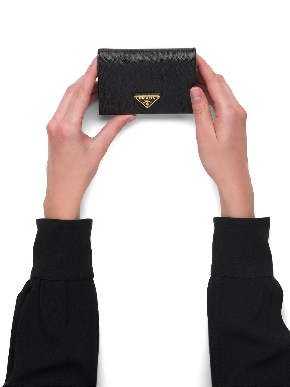 Saffiano logo wallet Product Image